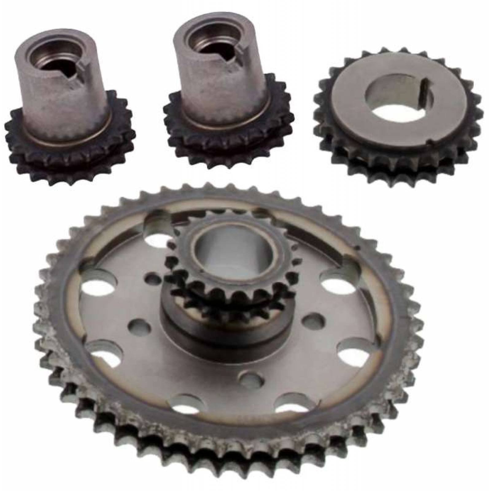 KIT DE DISTRIBUCION CADENA DOBLE PARA NISSAN FRONTIER 2.5L DIESEL 08-13 MOTOR YD25DDTI 16 PIEZAS