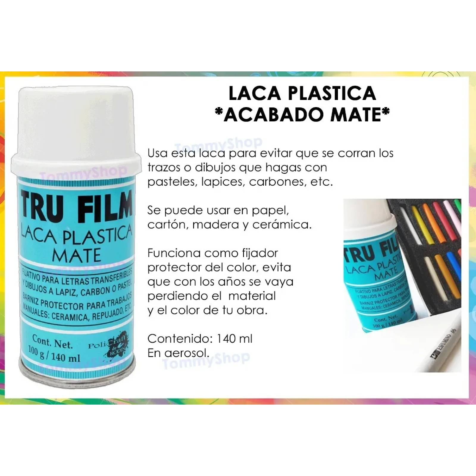 Fijador Mate Arte Dibujo Manualiddes Barniz Laca Plastica