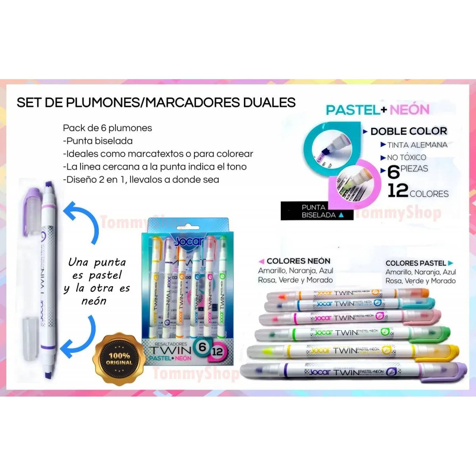 Colores Maped + Plumones Pastel Y De Dibujo + Plumas Semigel