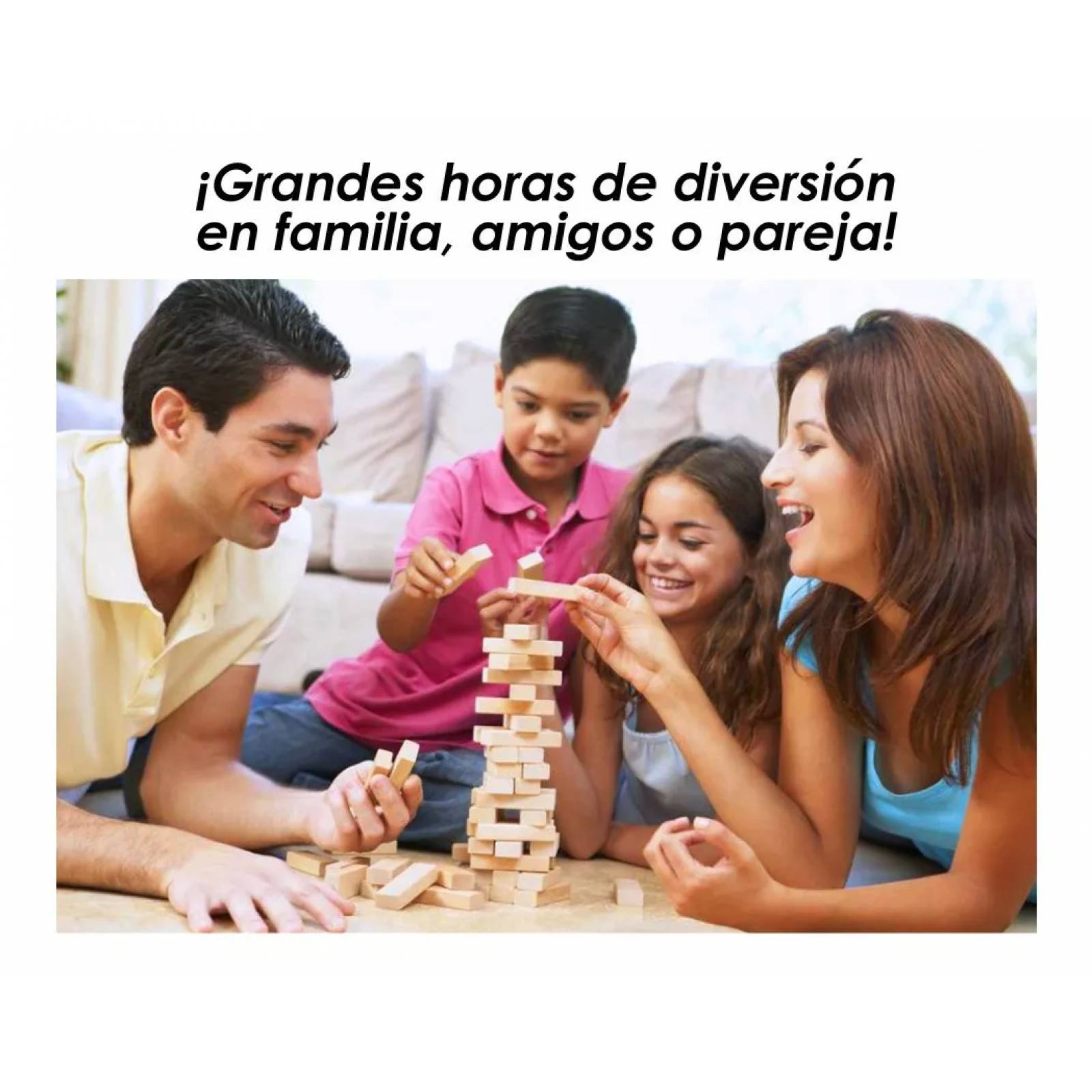 Juegos De Mesa Domino Poker Ajedrez + Tipo Jenga +