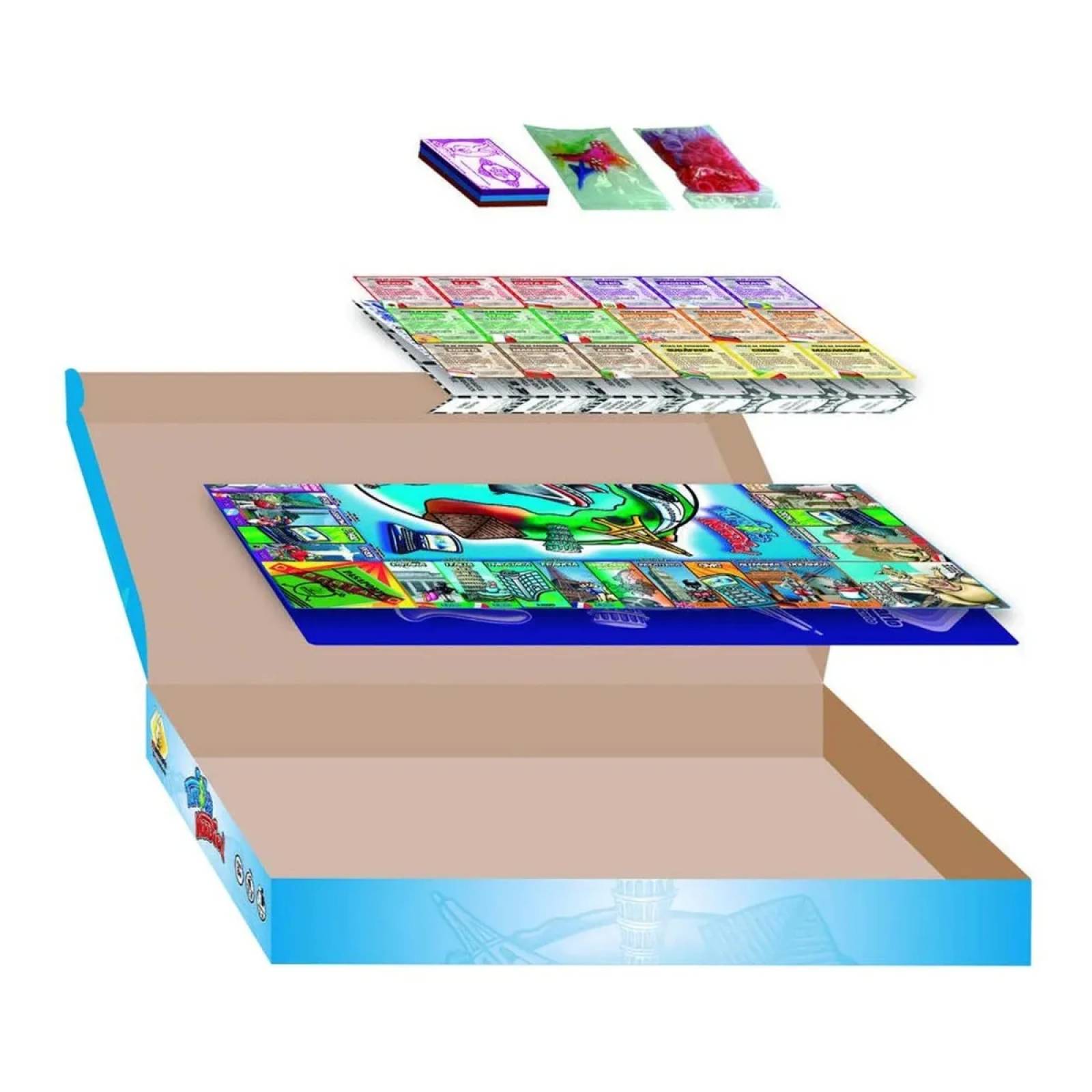 Turista Mundial Juego De Mesa Viaja Por El Mundo