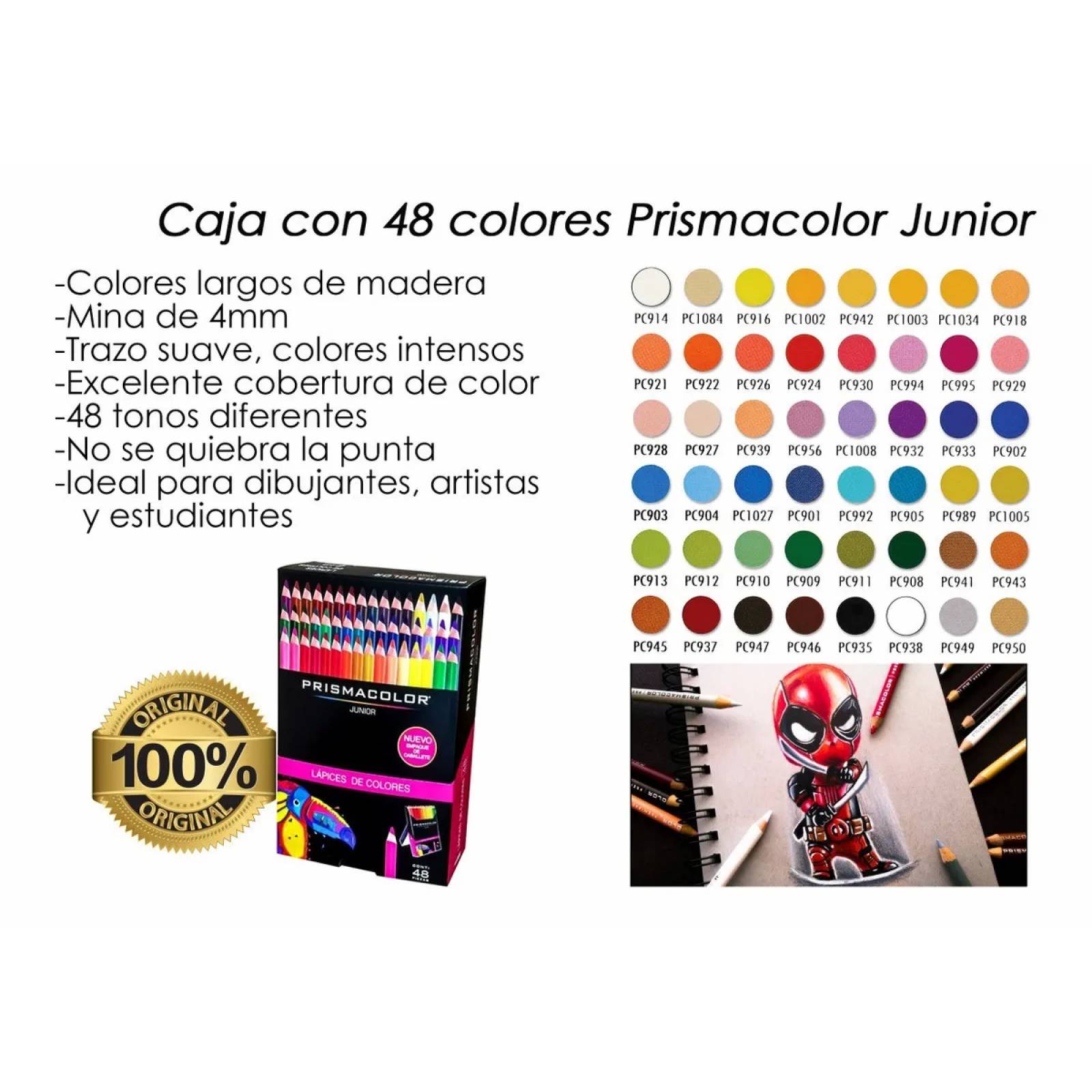  Set de Dibujo con 48 colores Prismacolor +24 Rotuladores +36 Plumones +Lapices Graduaciones