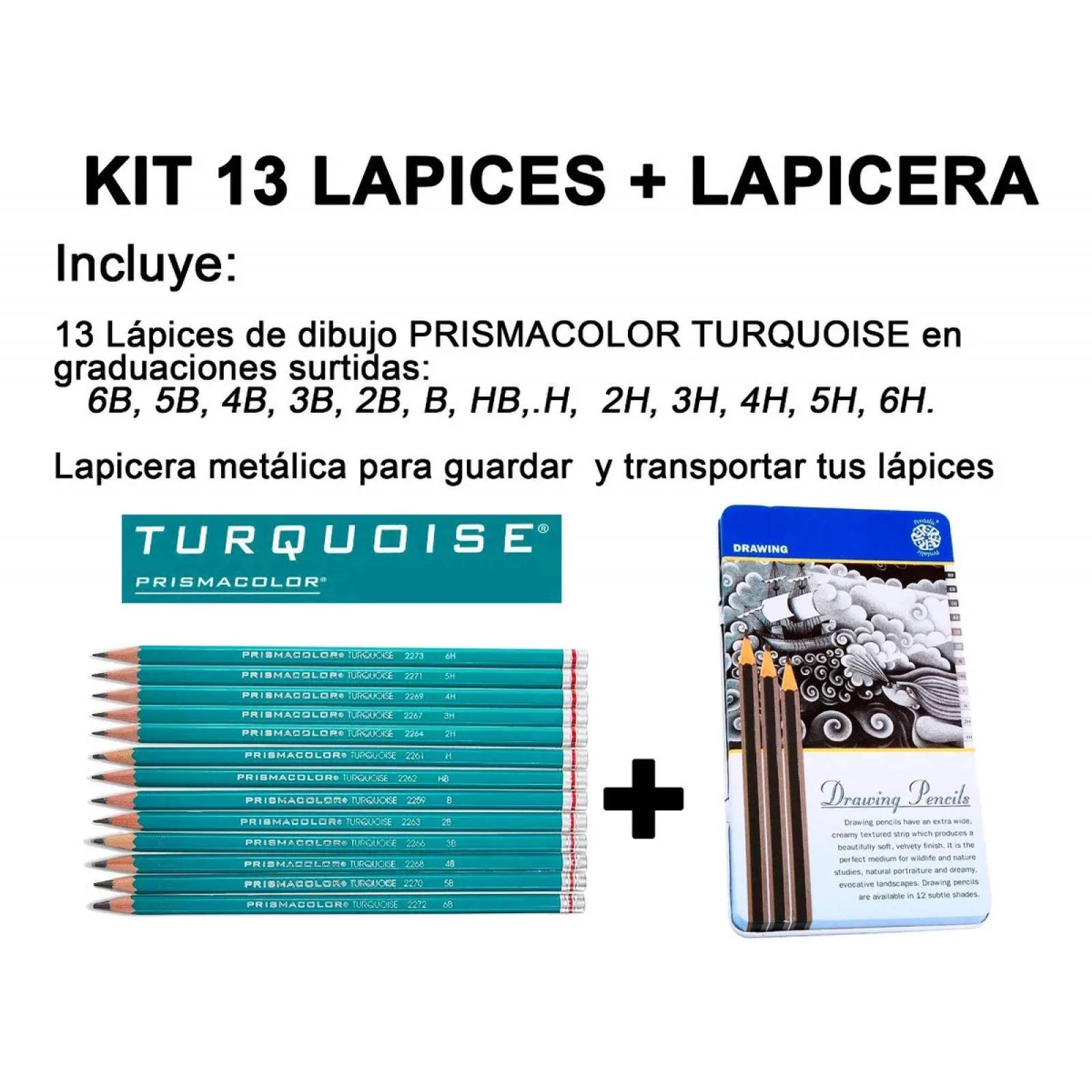  Set de Dibujo con 48 colores Prismacolor +24 Rotuladores +36 Plumones +Lapices Graduaciones