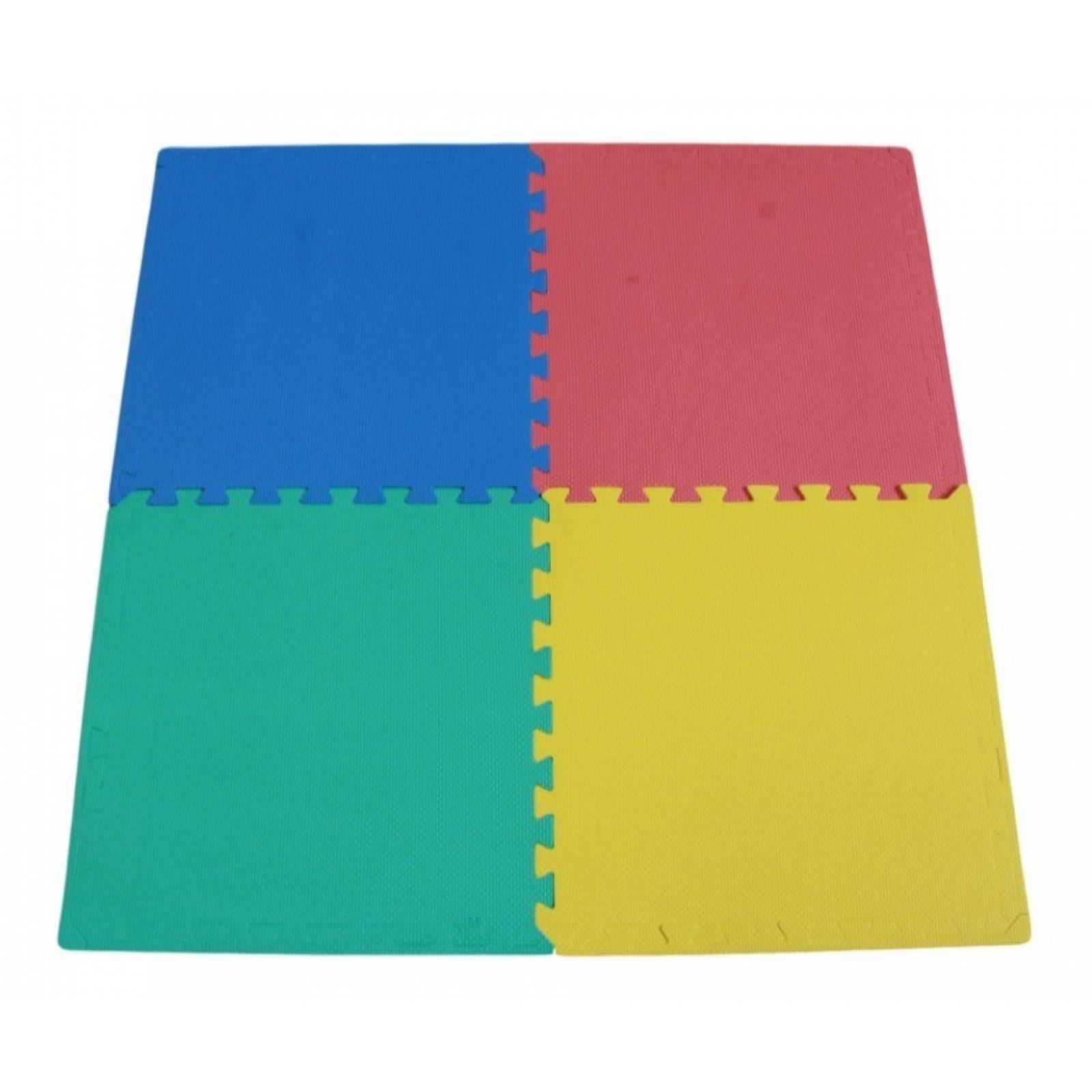 Tapete Piso Fomi Foamy Niños Color 1 Metro Cuadrado 4 Piezas