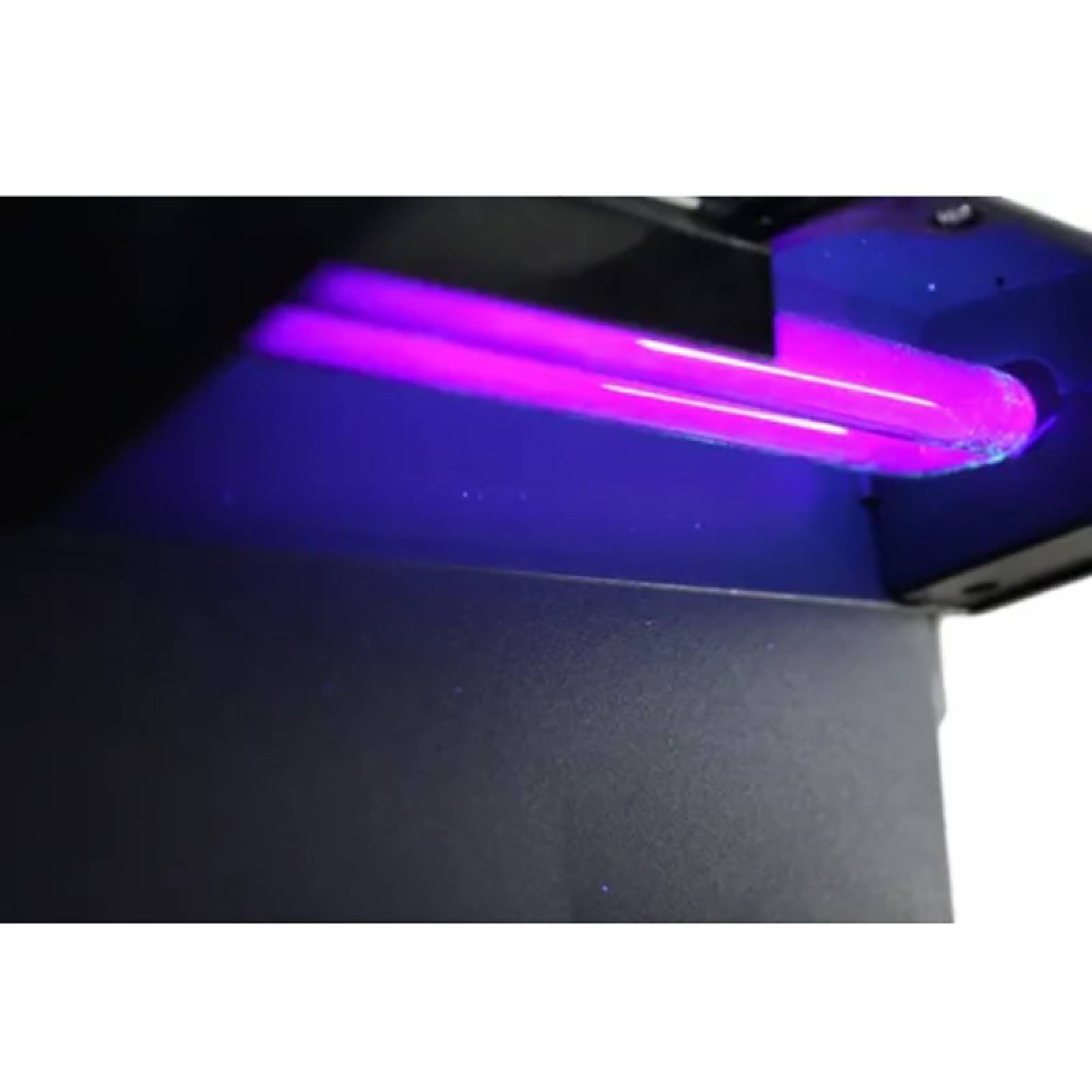 Detector De Billetes Falsos Con Lupa Y Regla 3x Led Y Uv 9w Lampara Detectora 