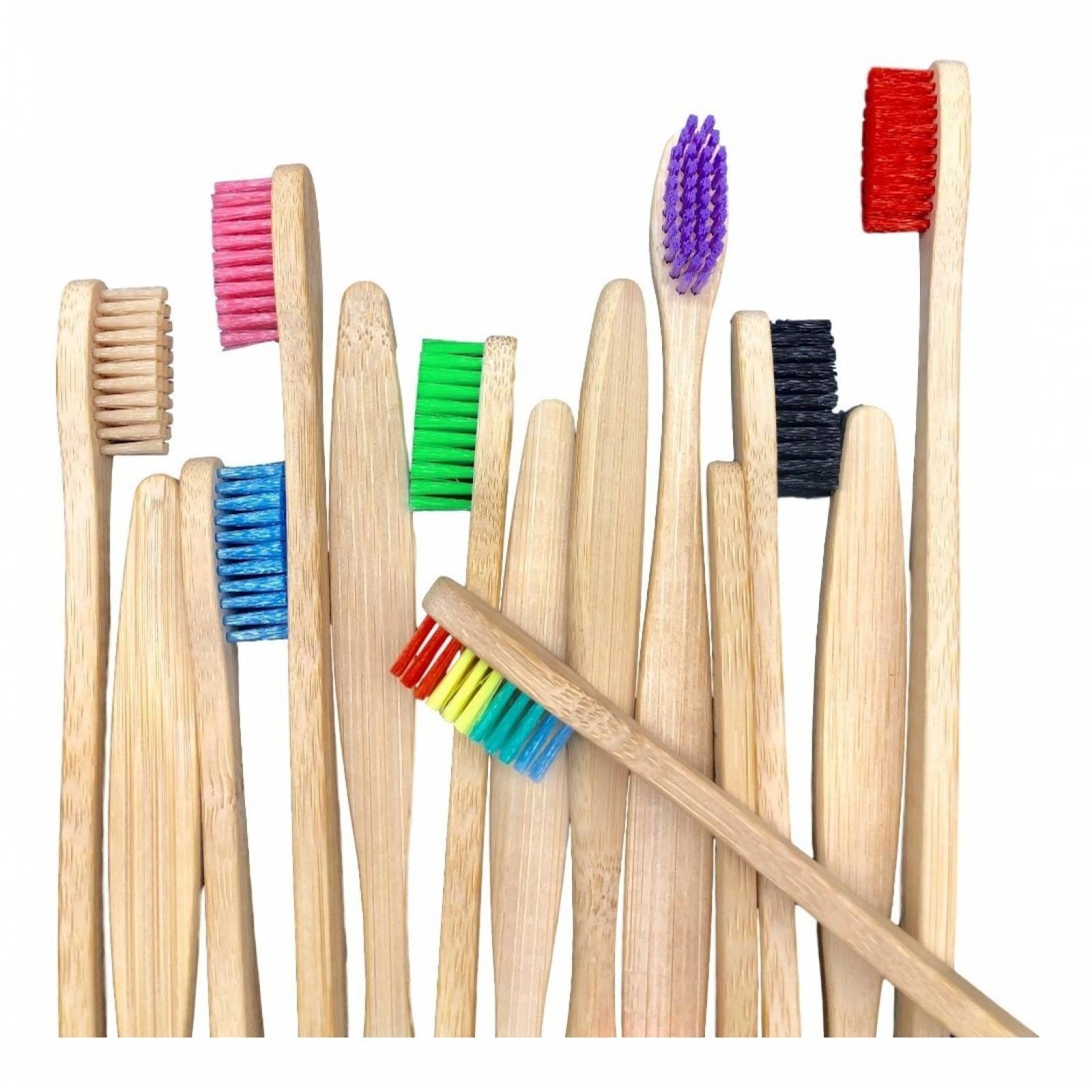 Cepillo De Dientes Bambu Biodegradable Ecologico Adulto 