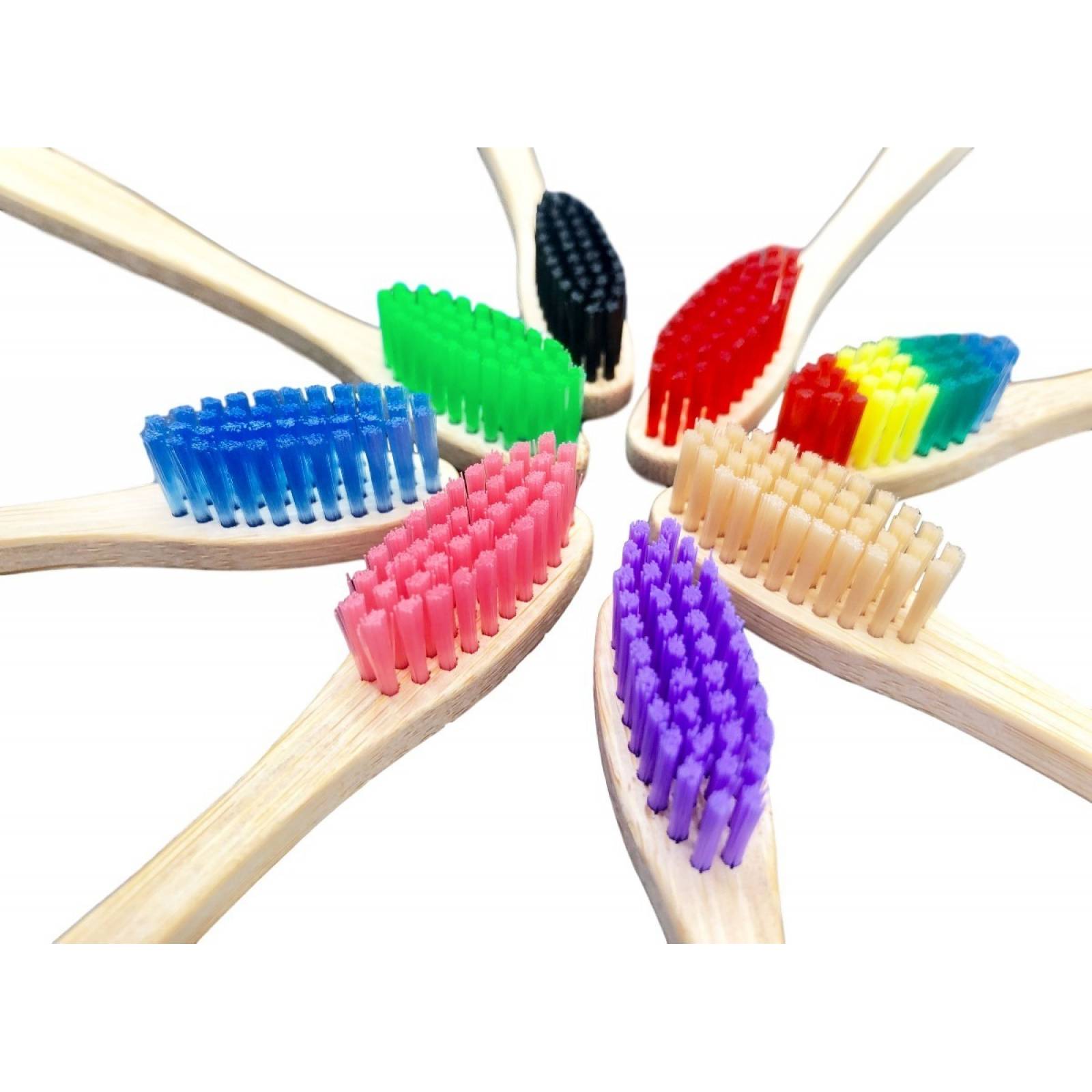 Cepillo De Dientes Bambu Biodegradable Ecologico Adulto 