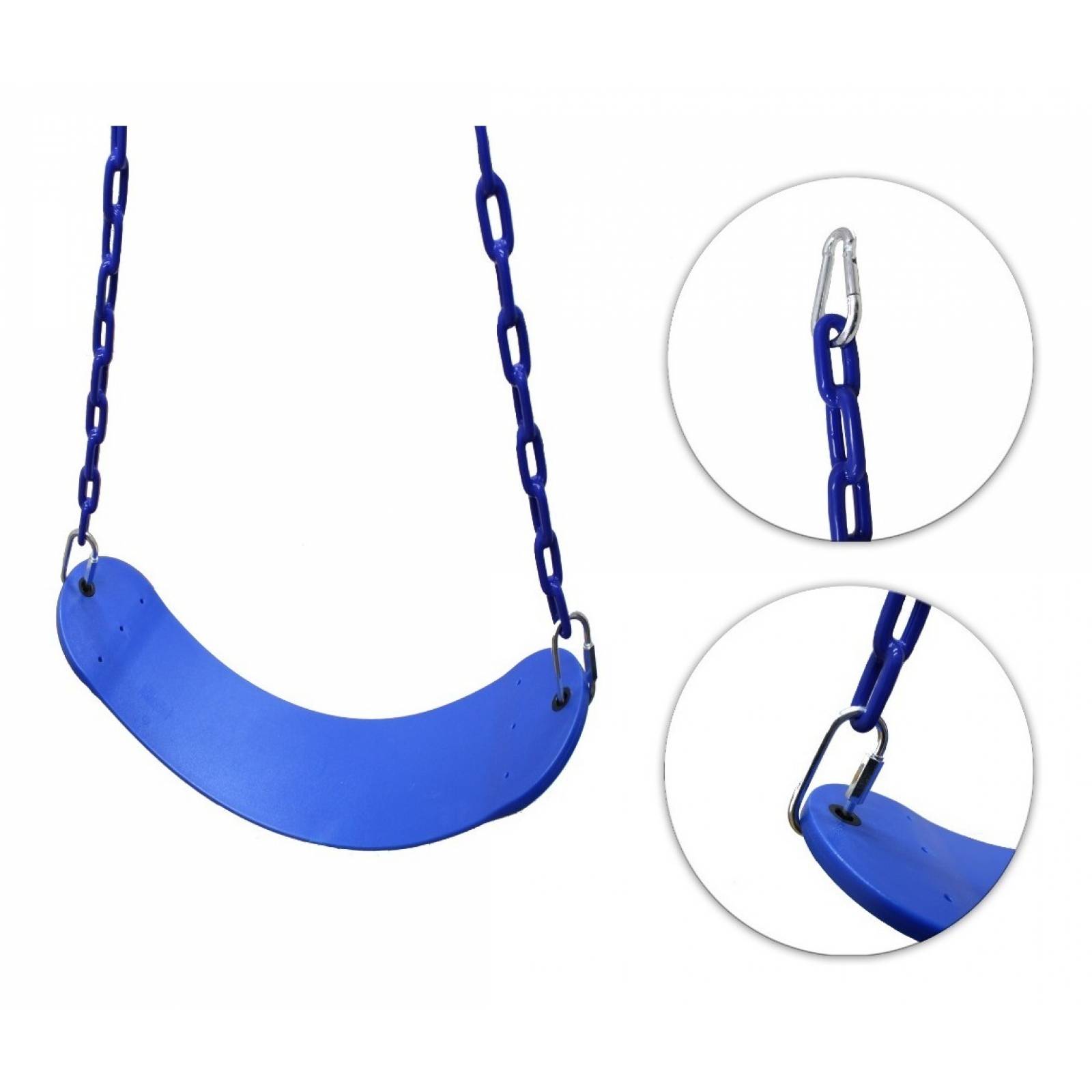 Columpio D Banda Para Niños Asiento Juegos Aire Libre Cadena