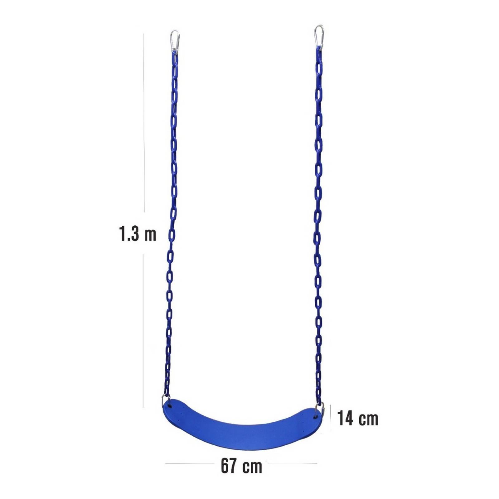 Columpio D Banda Para Niños Asiento Juegos Aire Libre Cadena