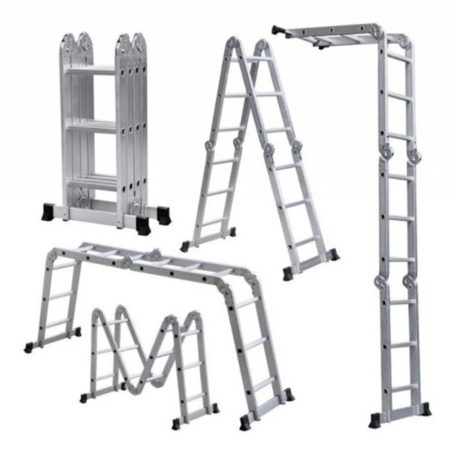 Escalera Multi Proposito Posiciones Funcion Charola Andamio