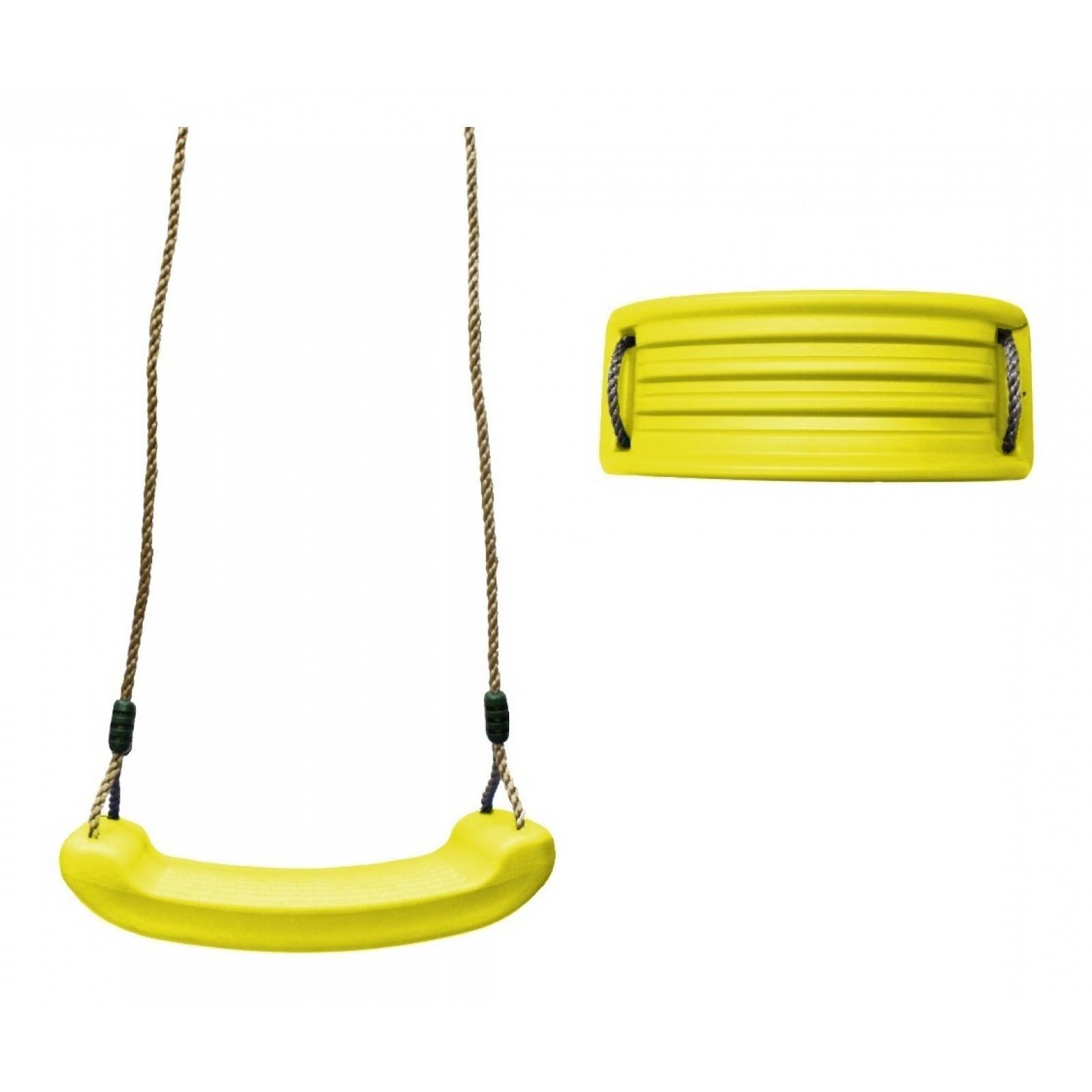 Columpio Para Niños Plastico Con Cuerdas Swing Asiento