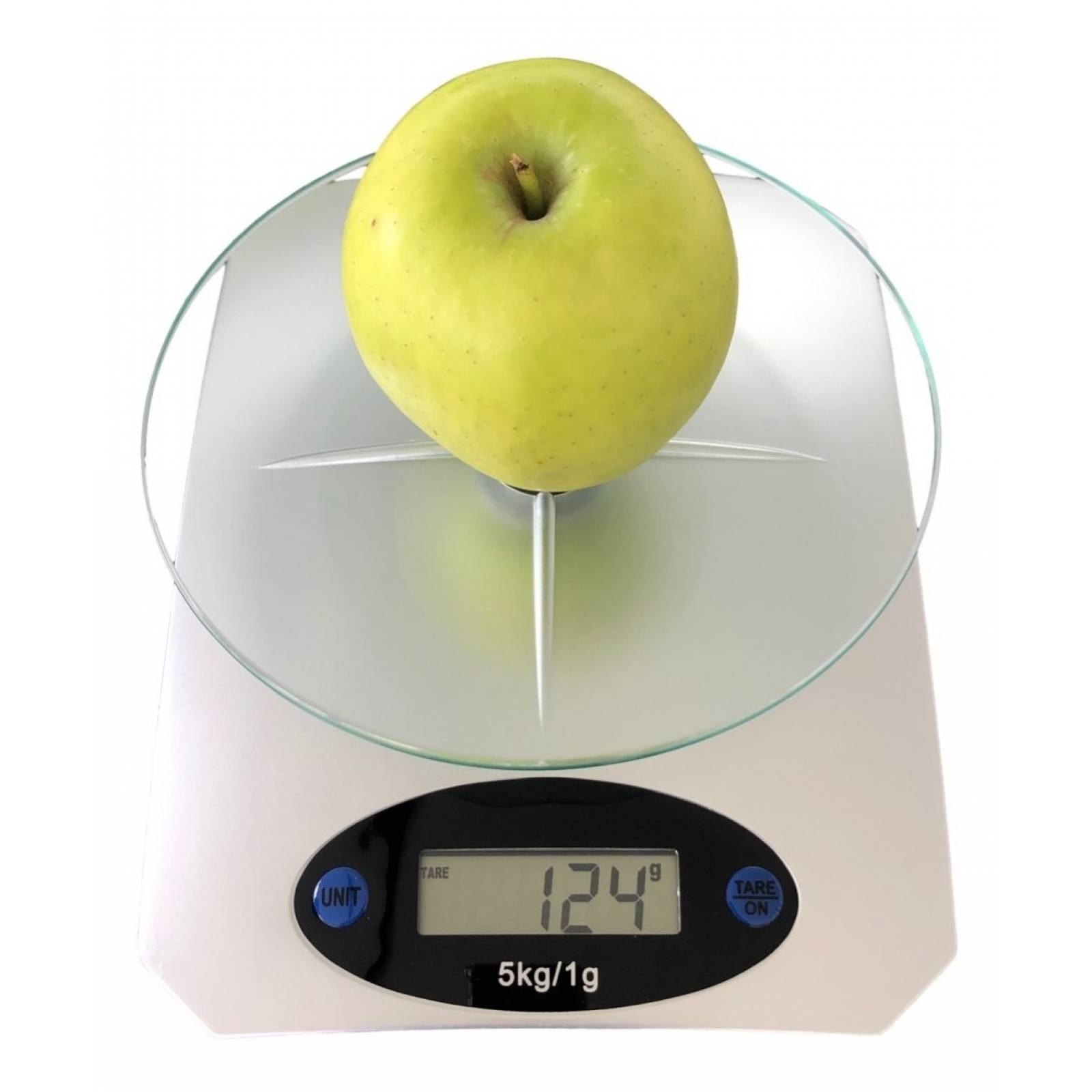 Bascula Digital De Cocina Gramera Cristal Templado 1g A 5kg