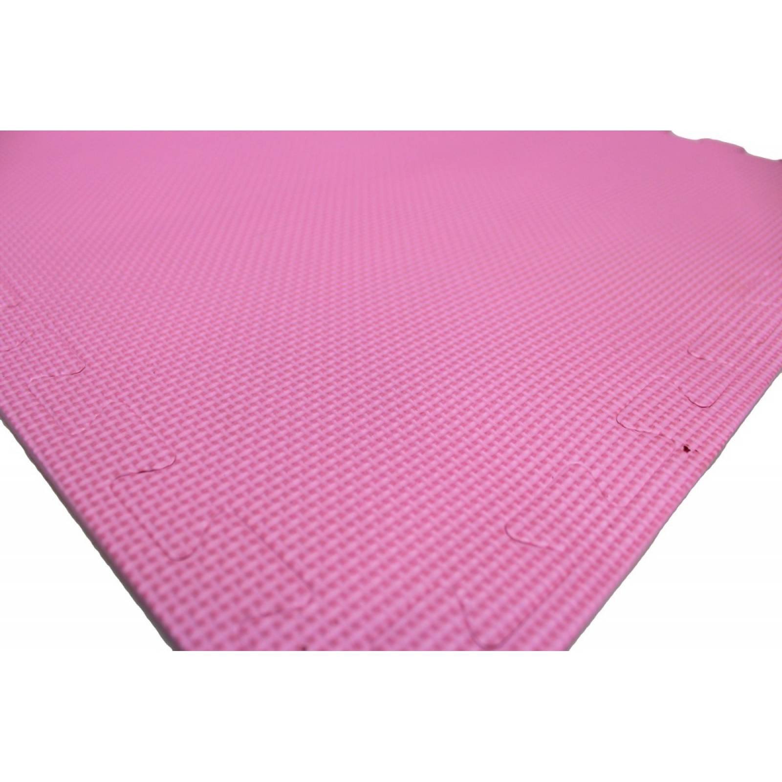 Tapete Piso Foamy Niños 4 Mts Cuadrados 16 Piezas Rosa bco