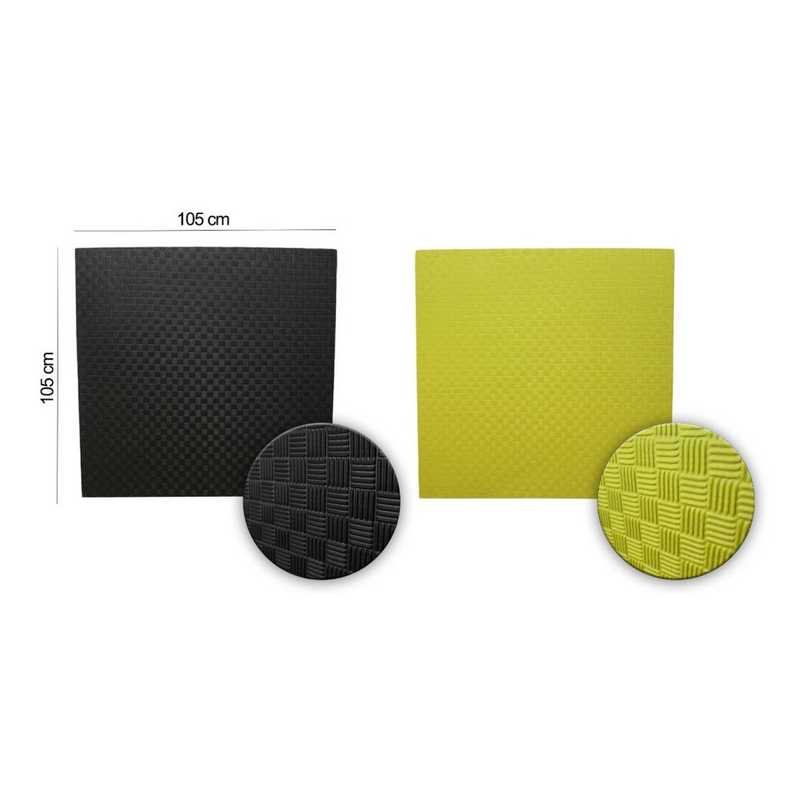 Piso Tapete Tatami Fomi Artes Marciales Bicolor 20mm 10pz