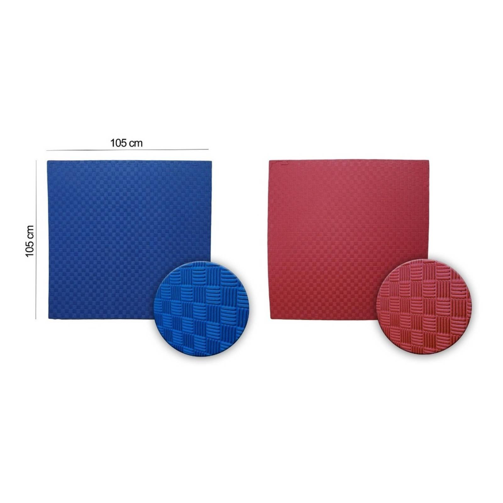 Piso Tapete Tatami Fomi Artes Marciales Bicolor 20mm Boza 2p