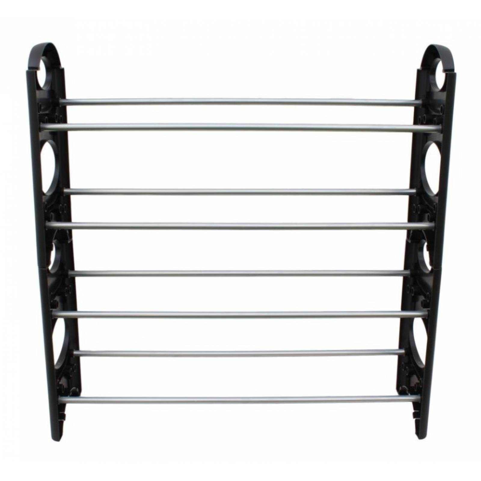 Zapatera Organizador Rack 4 Niveles Facil De Armar 12 Pares Zapatos Modular Envio Gratis