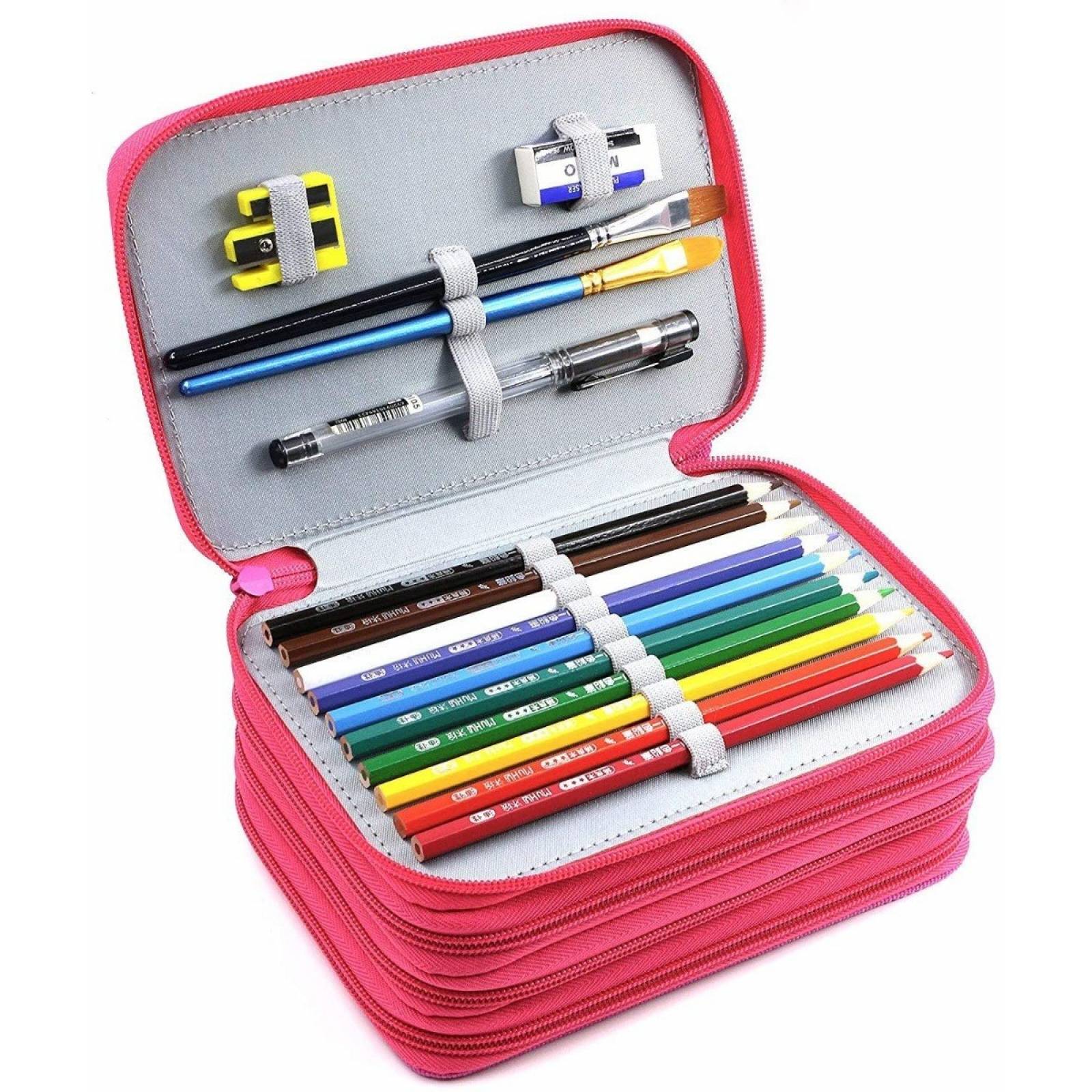 Lapicera Organizador Estuche 72 Lapices Colores Envio Gratis