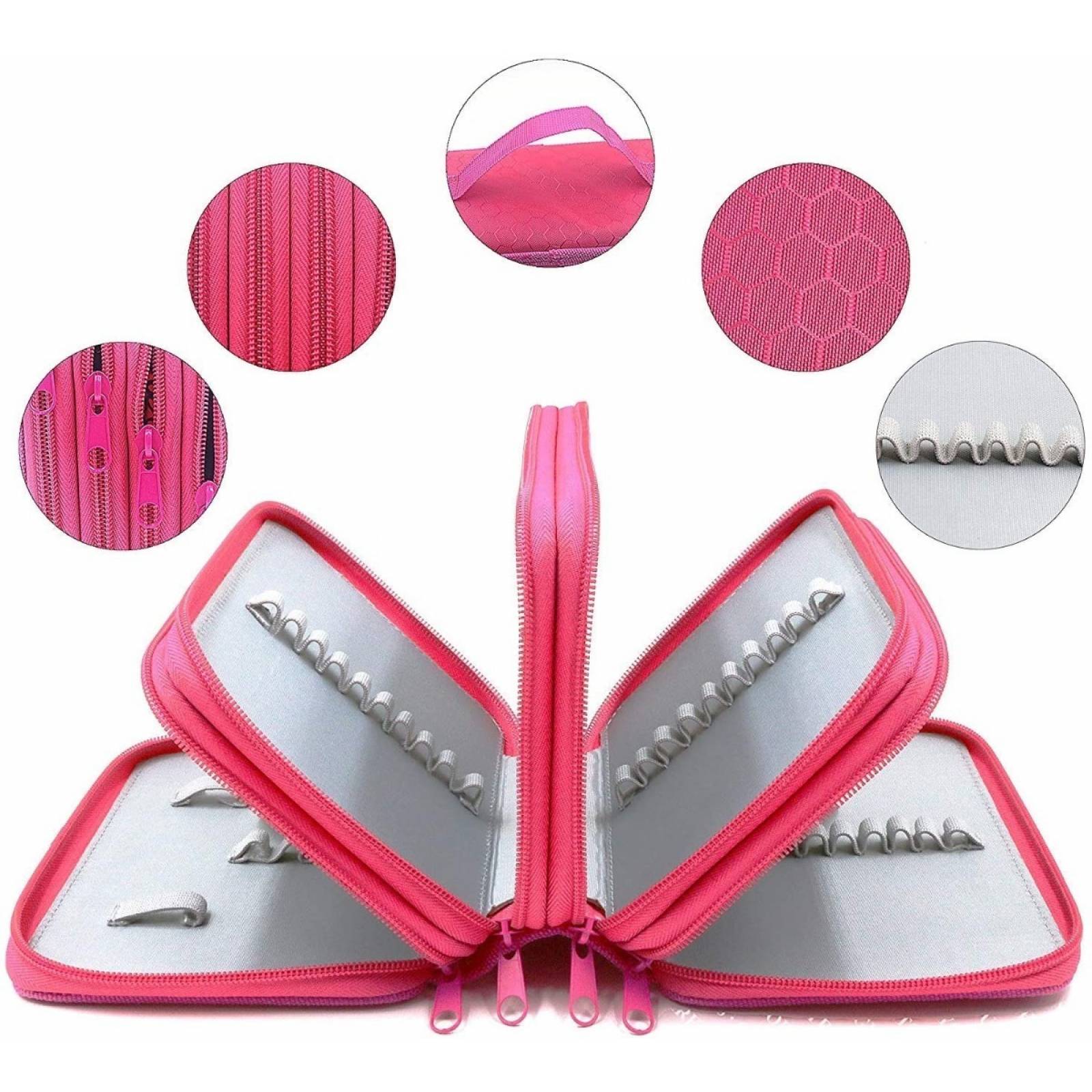 Lapicera Organizador Estuche 72 Lapices Colores Envio Gratis