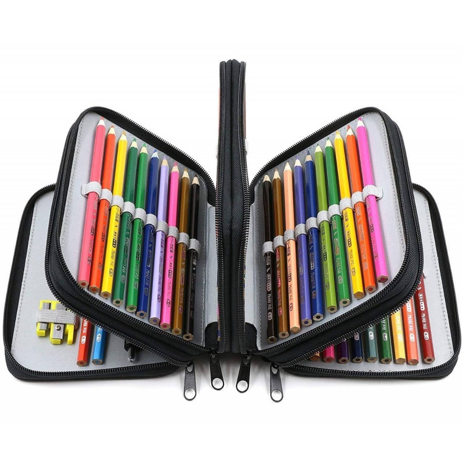 Lapicera Organizador Estuche 72 Lapices Colores Envio Gratis