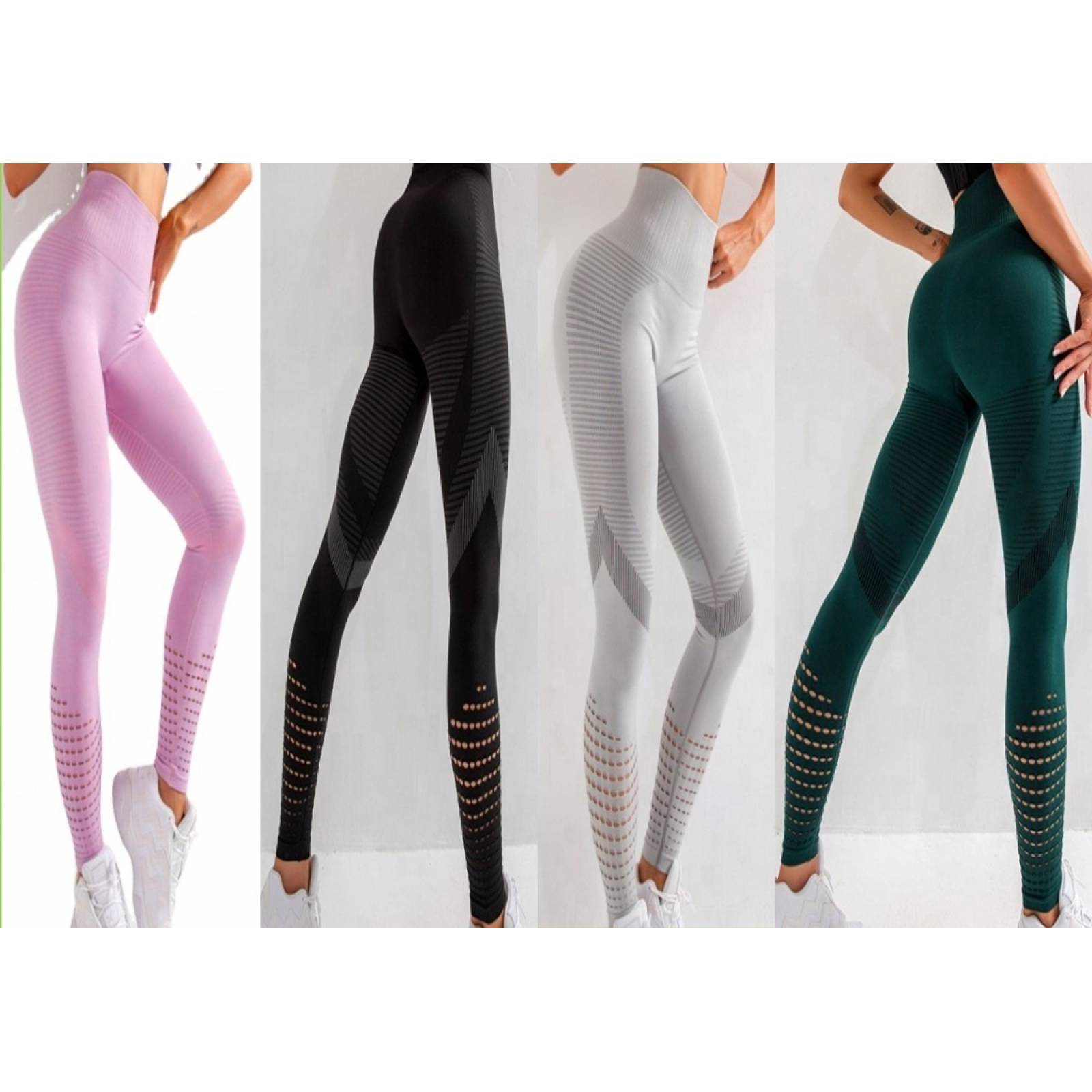 Leggins Deportivos Gym Lycra Tipo Colombiana Ejercicio Moda