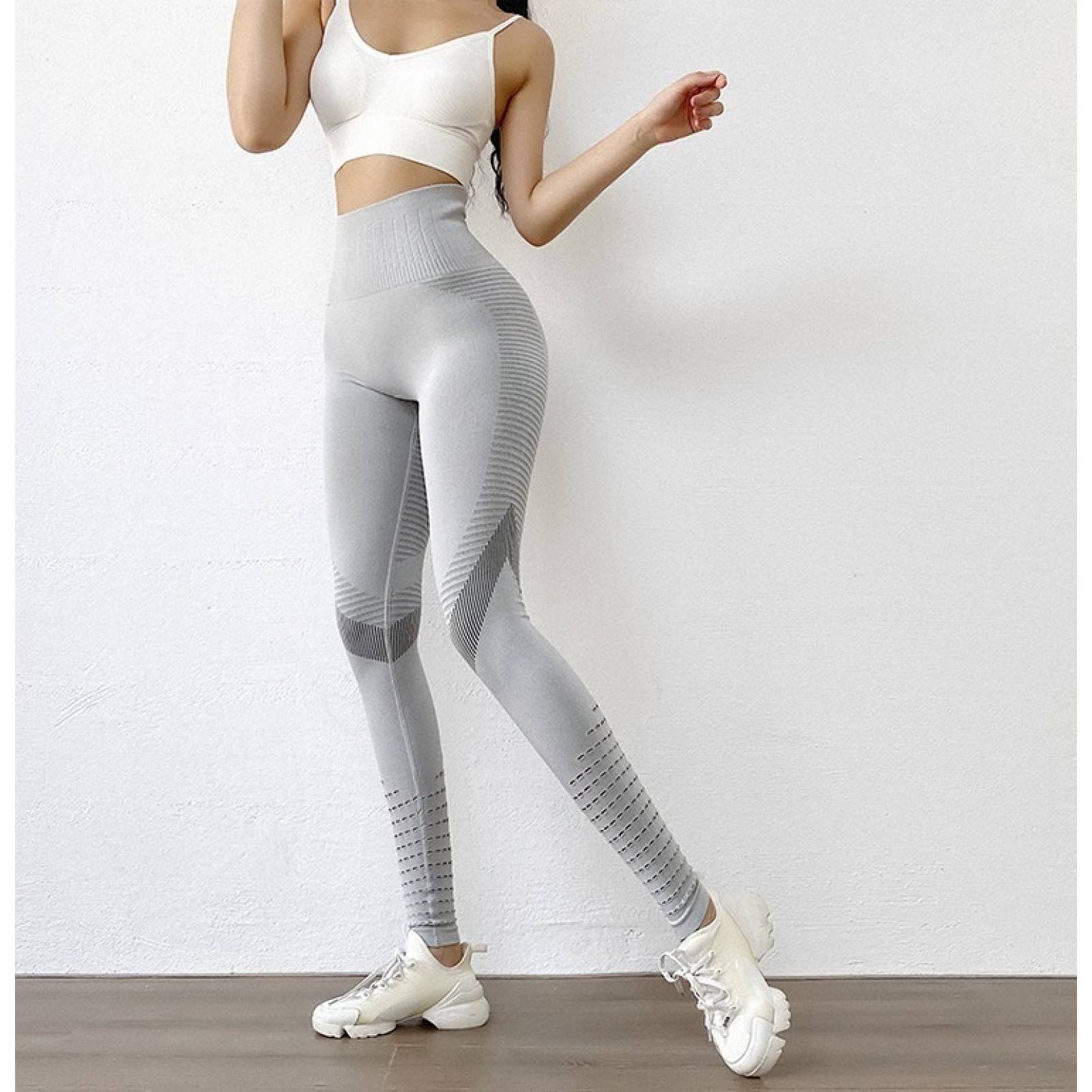 Leggins Deportivos Gym Lycra Tipo Colombiana Ejercicio Moda
