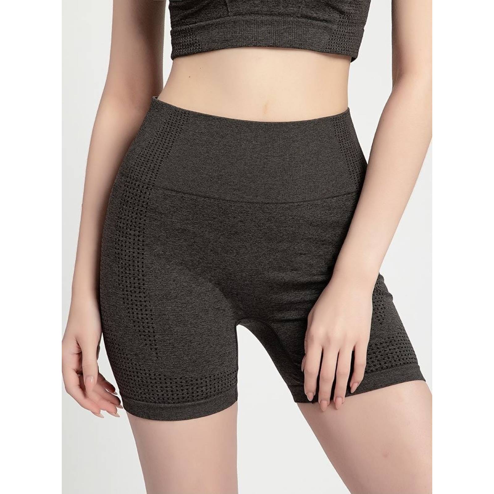 Set Lycras Top Mcorta Ropa Deportiva Fitness Conjunto Shirt
