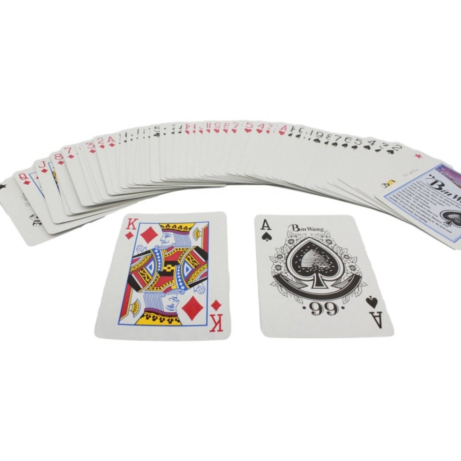 Baraja Poker Cartas Naipes Plastificada Inglesa No 988 