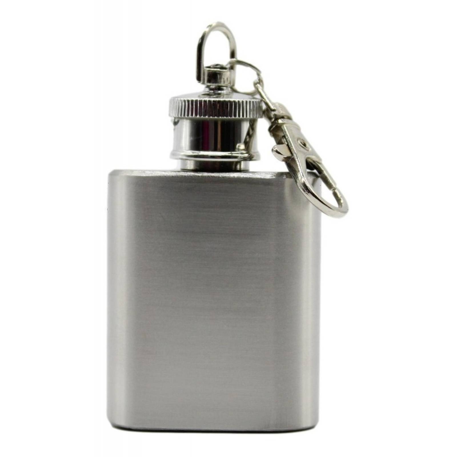 Llavero Licorera Anforita 1oz Acero Inoxidable Con Embudo