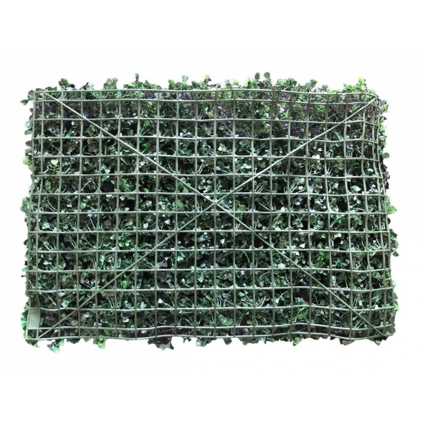 Follaje Artificial Sintetico Muro Verde 15pzas 60 X 40 Cm Arrayan Decoración De Bardas Y Paredes Cubre 36m2