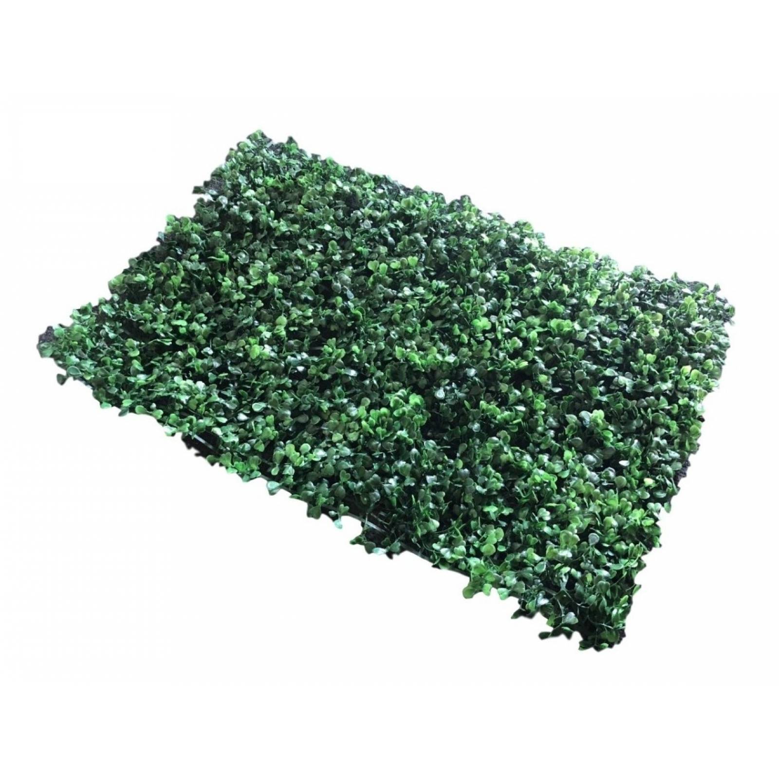  Follaje Artificial Sintetico Muro Verde 20pzas 60 X 40 Cm Arrayan Decoración De Bardas Y Paredes Cubre 48m2