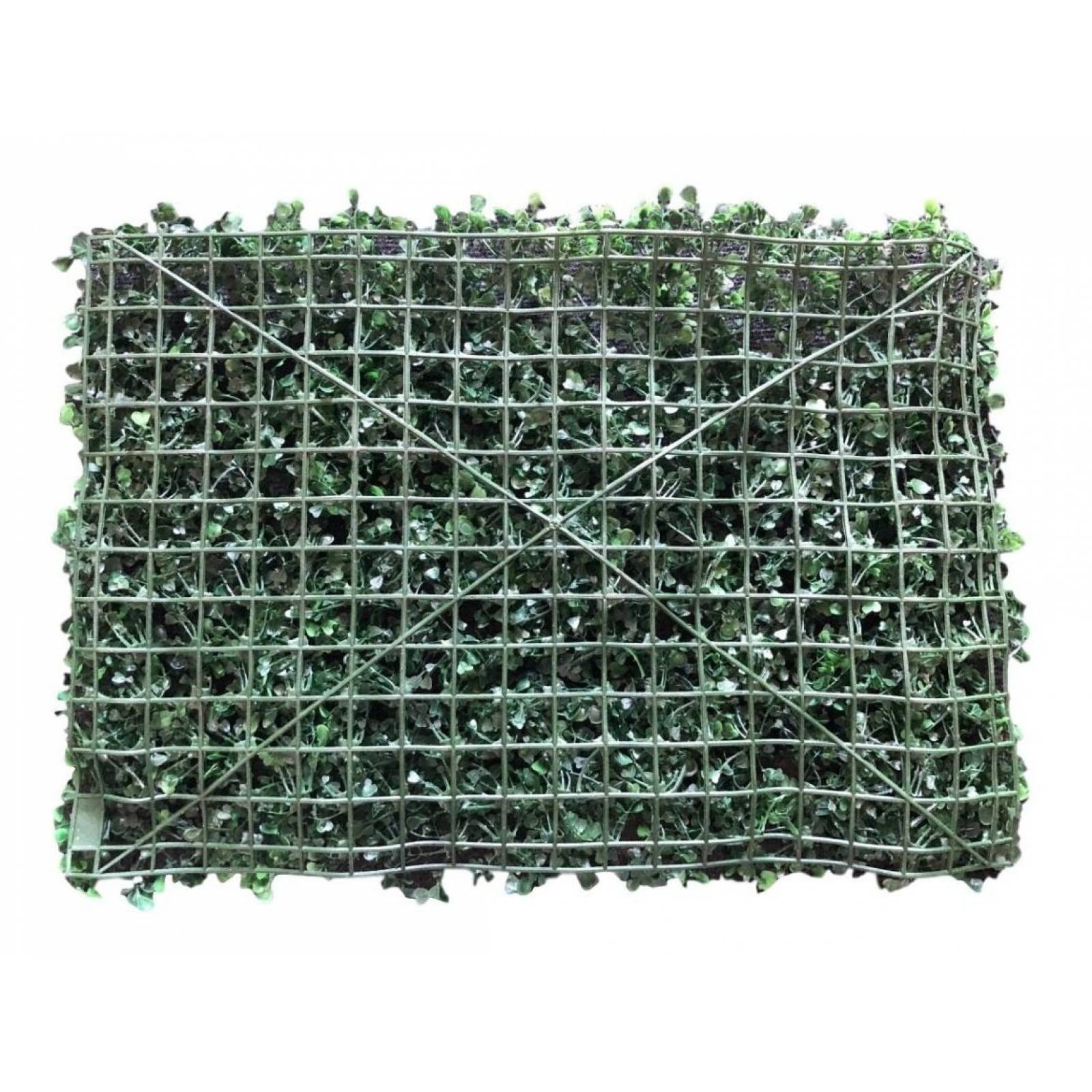  Follaje Artificial Sintetico Muro Verde 20pzas 60 X 40 Cm Arrayan Decoración De Bardas Y Paredes Cubre 48m2