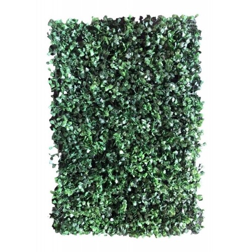 Follaje Artificial Sintetico Muro Verde 1 Pieza 60 X 40 Cm Arrayan Decoración De Bardas Y Paredes Cubre 024m2
