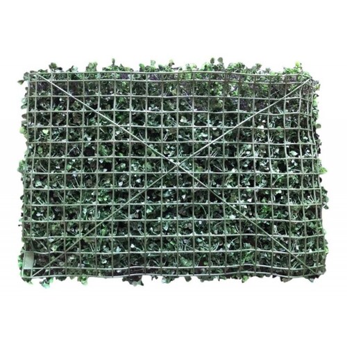 Follaje Artificial Sintetico Muro Verde 1 Pieza 60 X 40 Cm Arrayan Decoración De Bardas Y Paredes Cubre 024m2