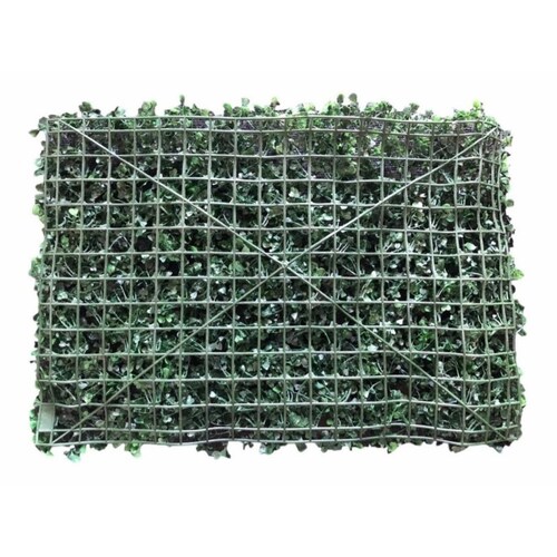 4 M2 Follaje Artificial Sintetico Muro Verde 17pzas 60 X 40 Cm Arrayan Decoración De Bardas Y Paredes Cubre 408m2