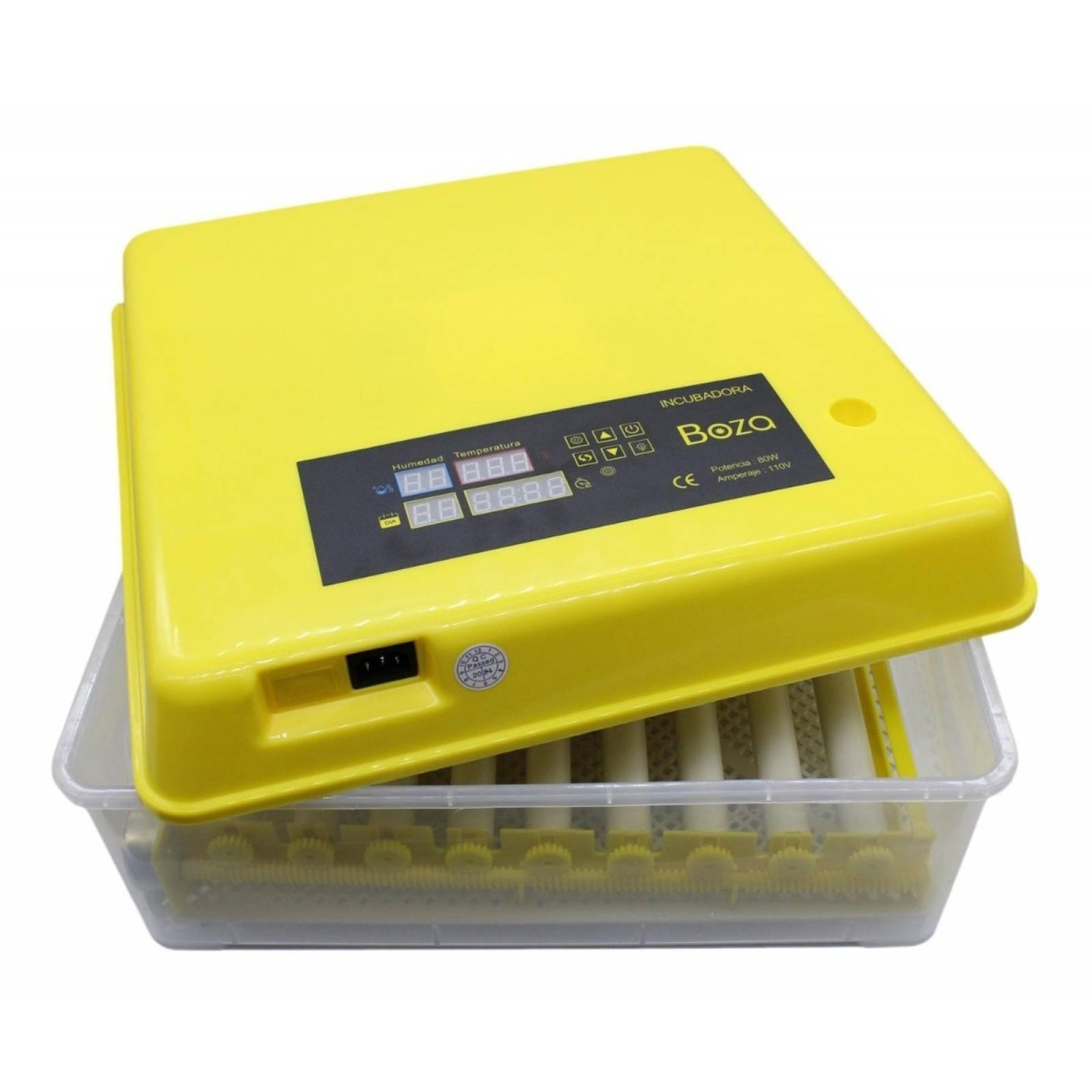 Incubadora 56 Huevos Roller Ovoscopio Integrado Manual Españ