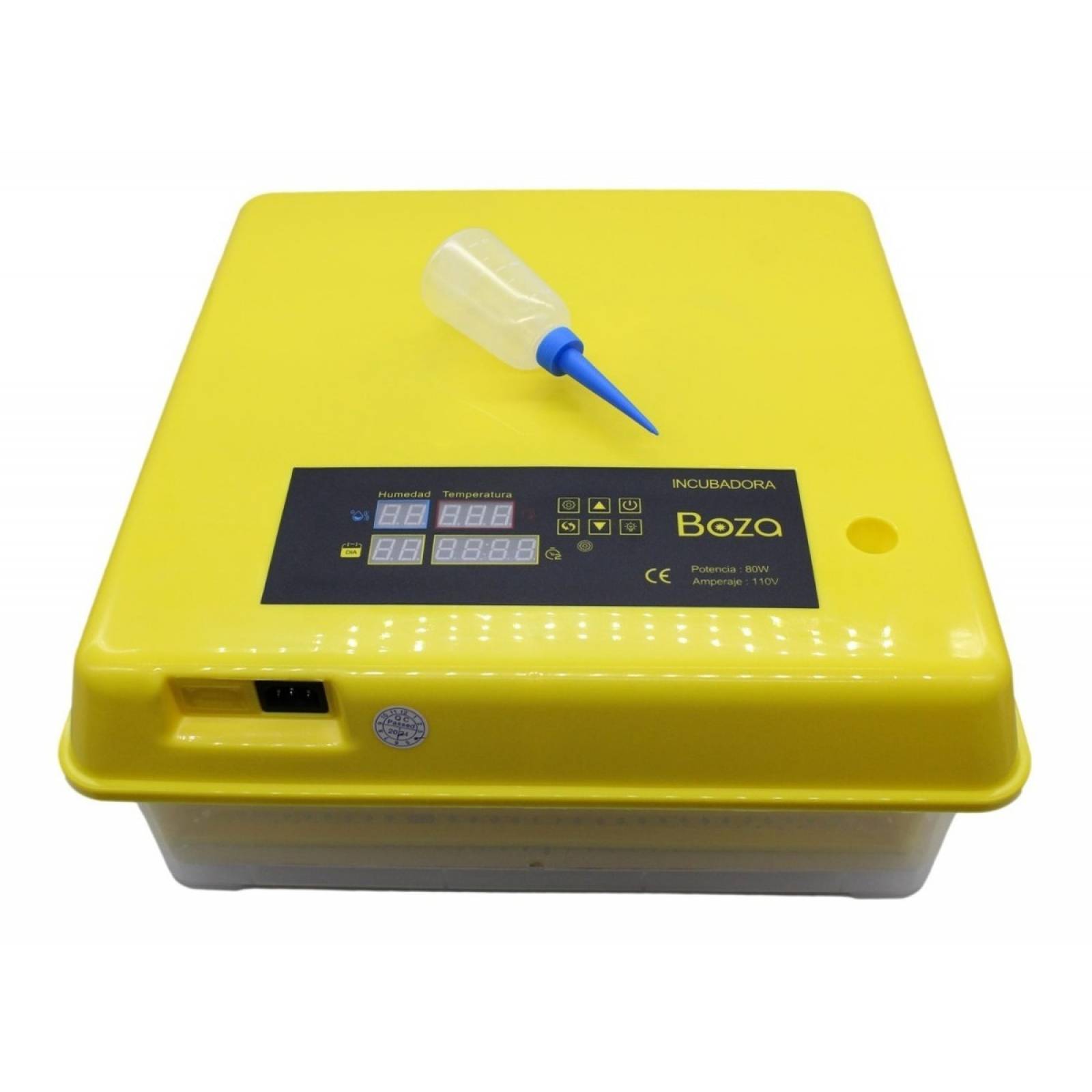 Incubadora 56 Huevos Roller Ovoscopio Integrado Manual Españ