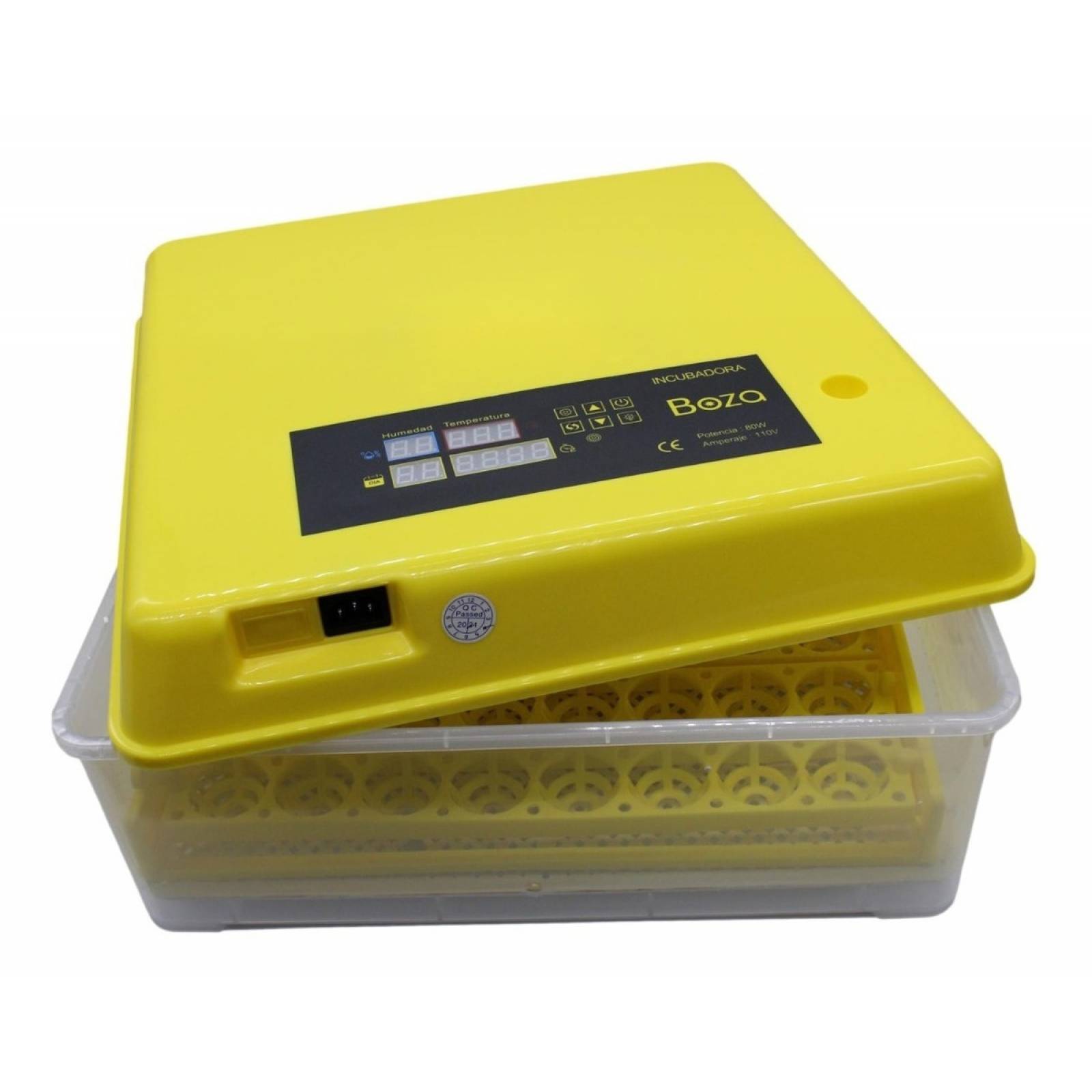 Incubadora 48 Huevos Ovoscopio Integrado Manual En Español