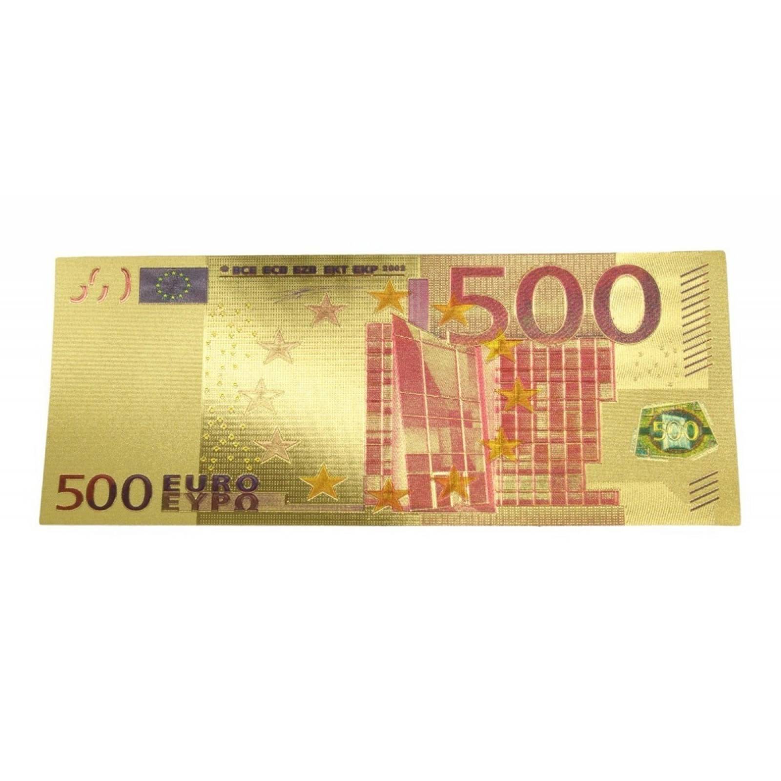 1000 Billetes Dorados Color Imitación Oro 24k Buena Suerte