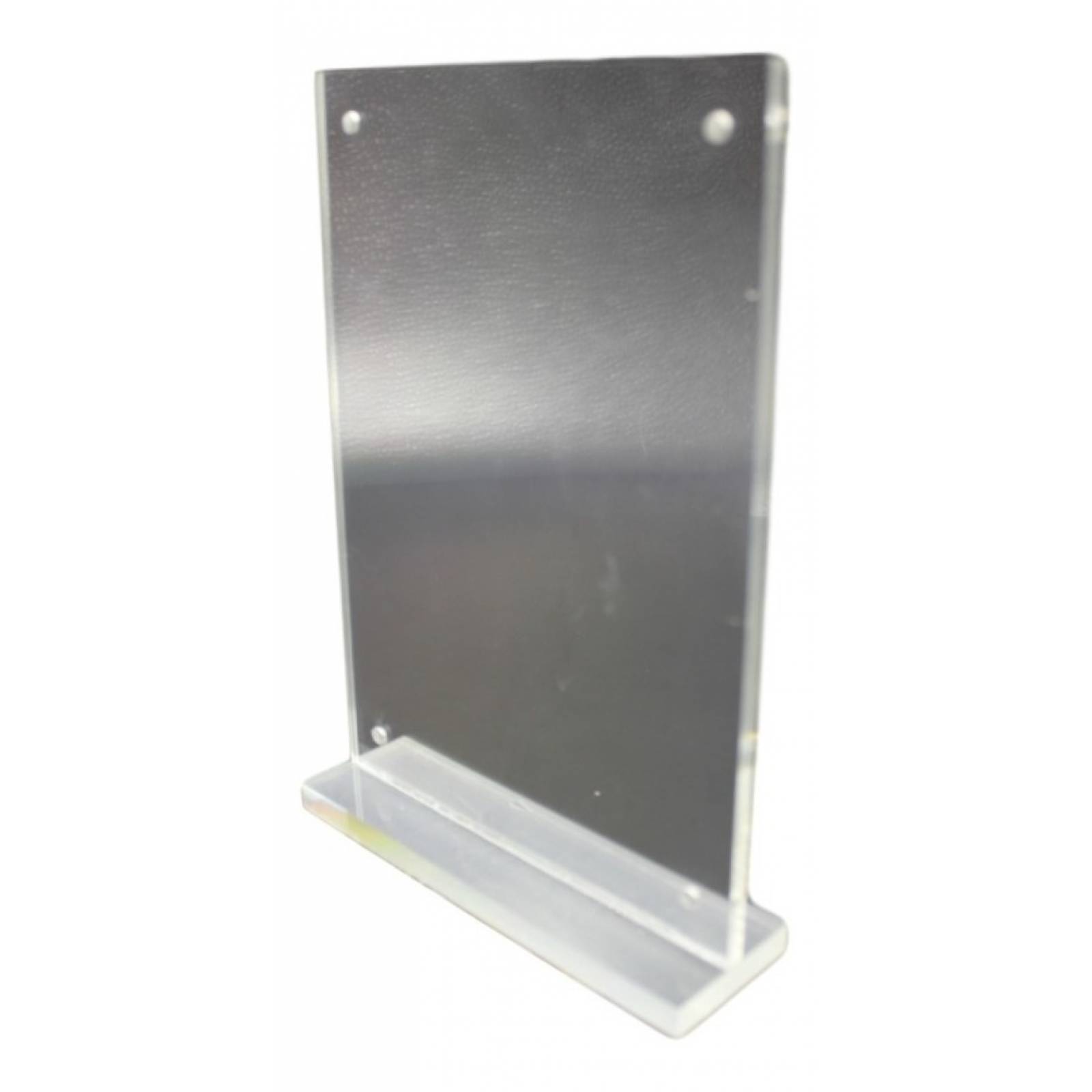 Porta Menu Acrilico Doble Vista Imán Restaurante Publicidad 