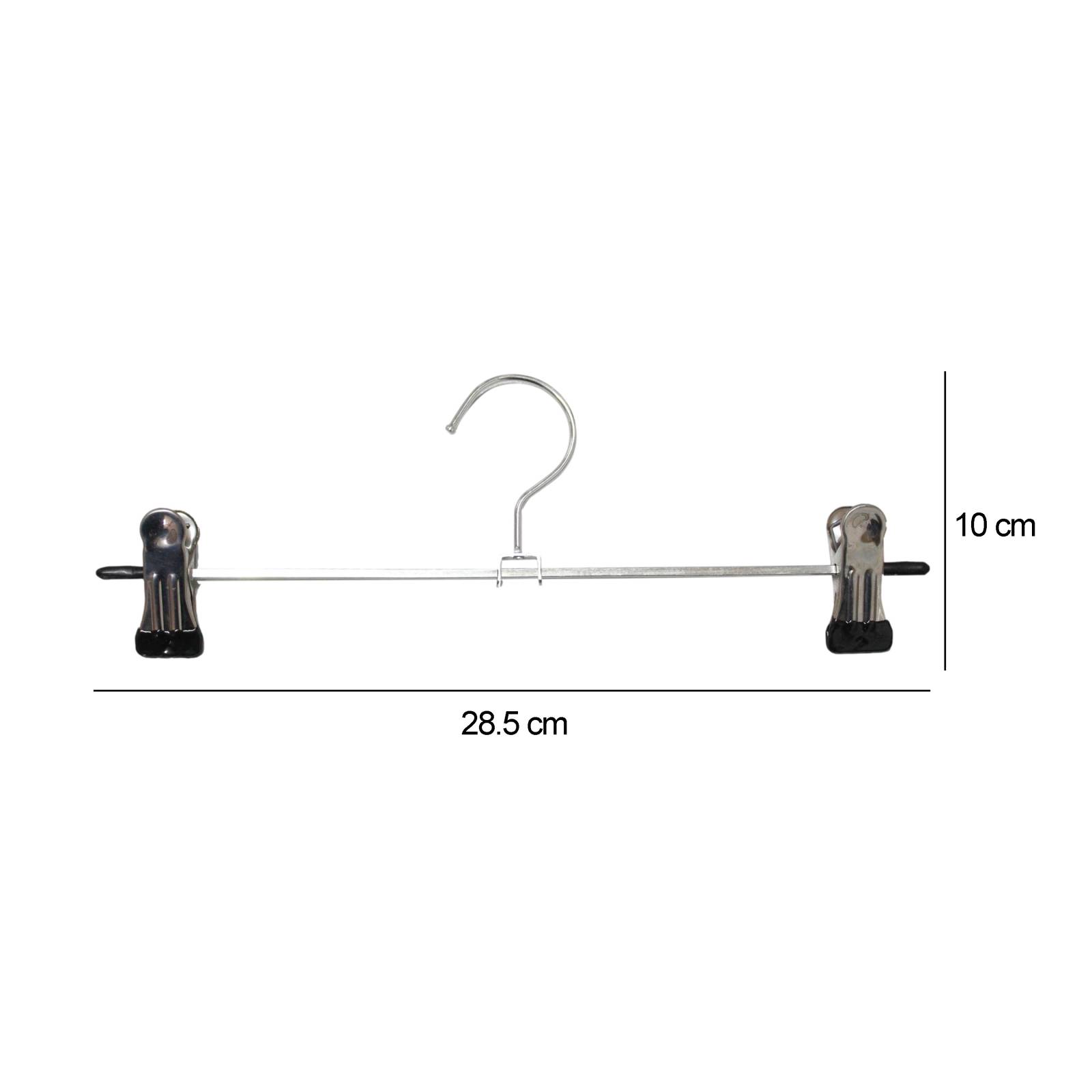 Caja De Ganchos Para Ropa Pantalon Metal Con Pinzas 400 Pzas