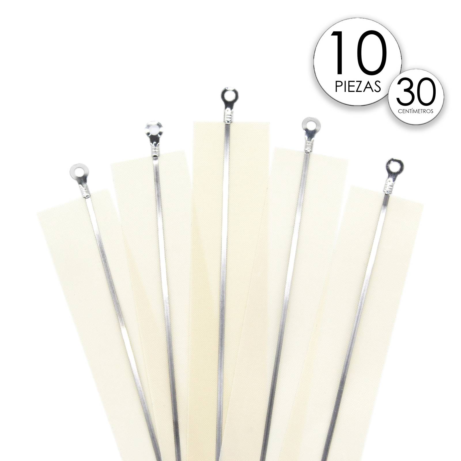 10 Resistencia Y Teflon Selladora De Bolsas 30cm Repuestos