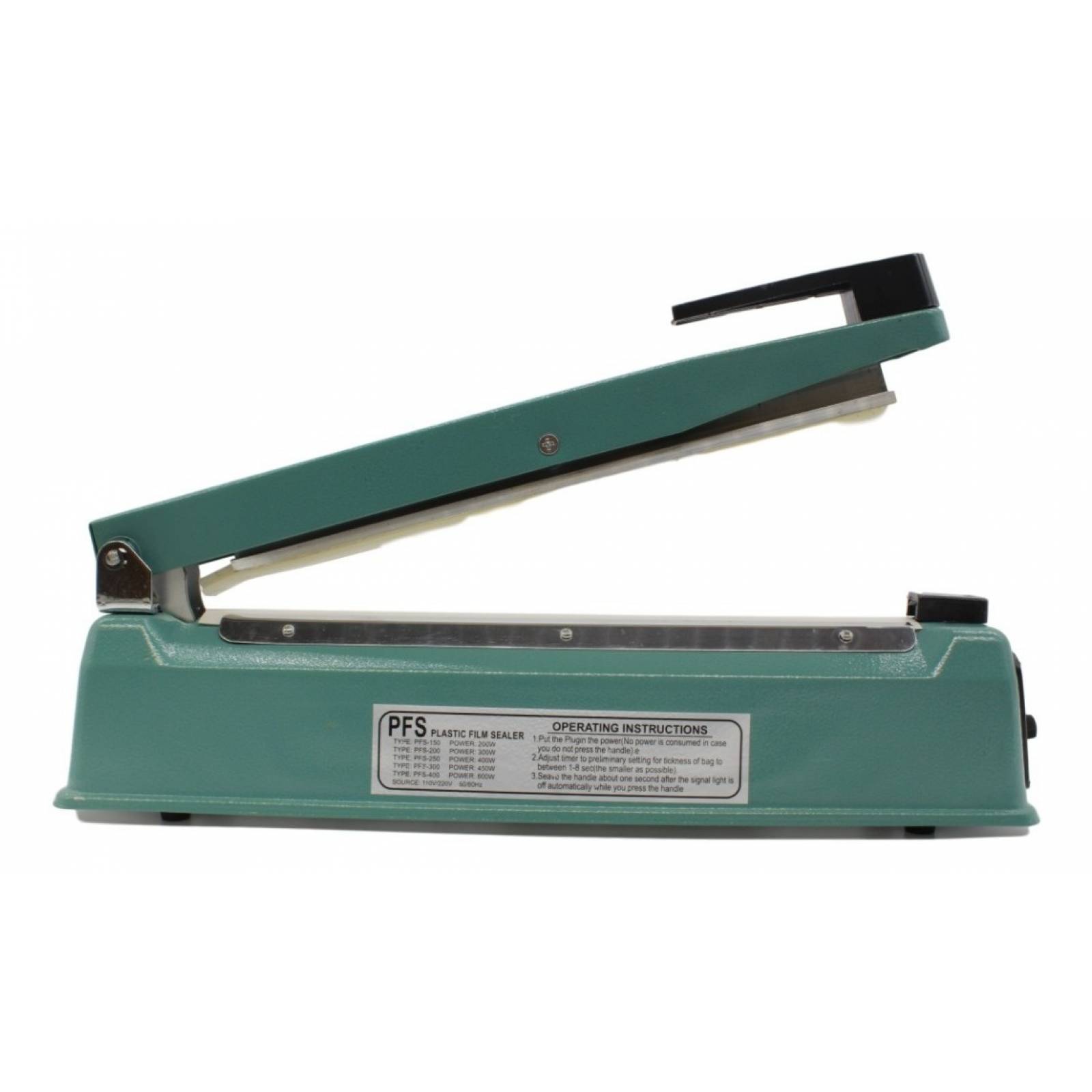 Selladora Acero Impulso 30cm Bolsa Y Globo Metalico + Repues