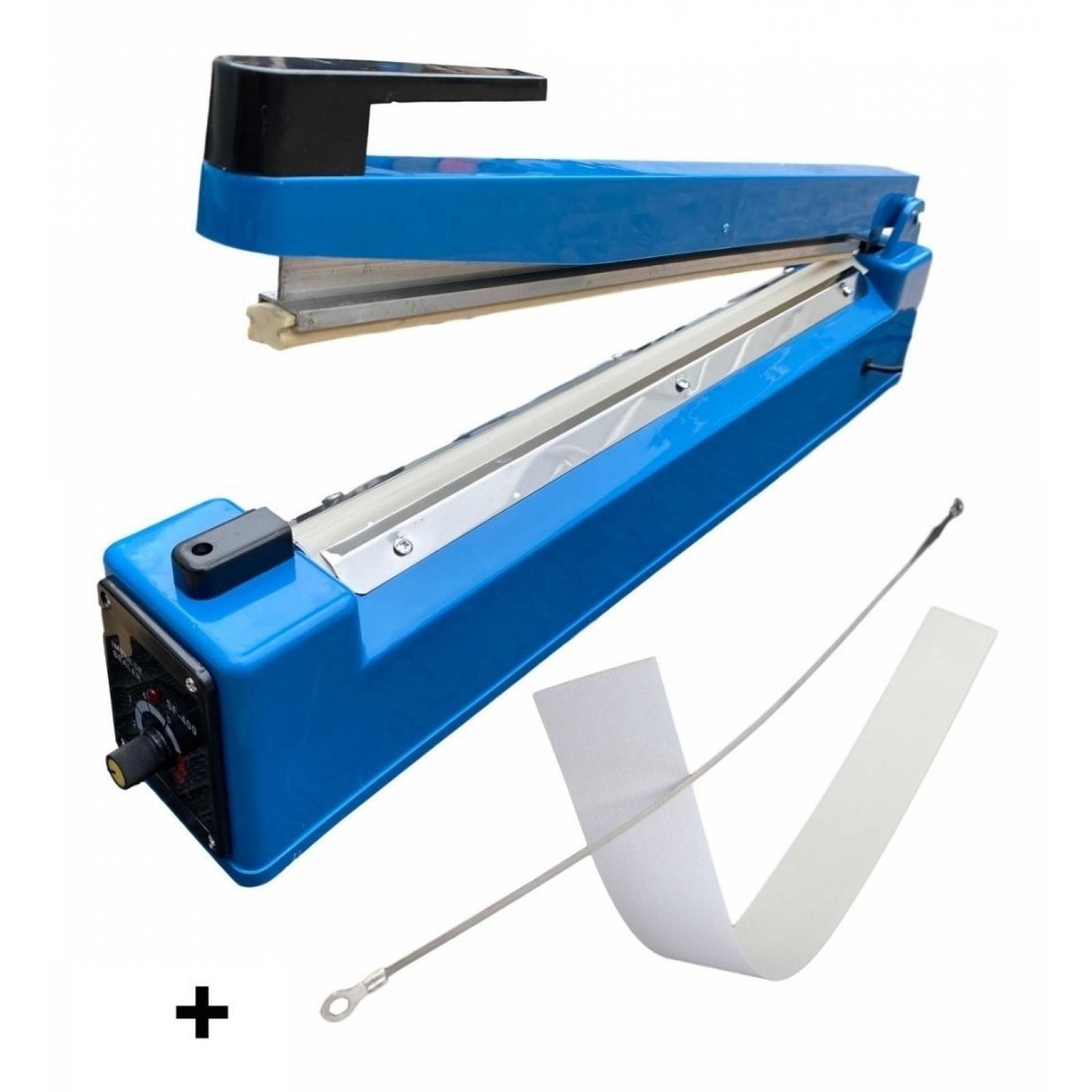 Maquina Selladora Termica Plastico Bolsas 40cm + 3 Repuestos