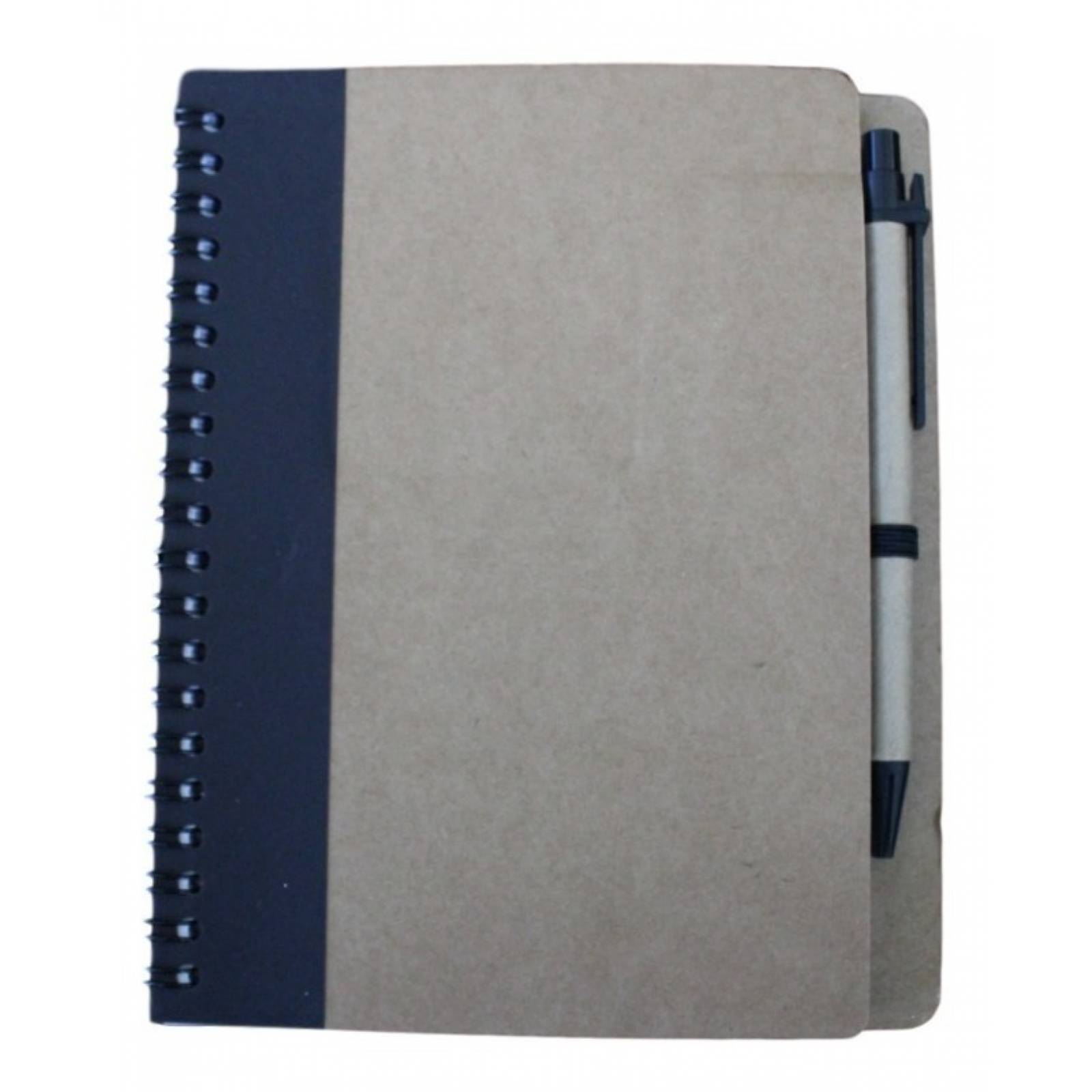  Libreta Cuaderno Ecologico 1 2 Carta Pasta Dura Con Bolígrafo 13 X 18cm 70 Hojas