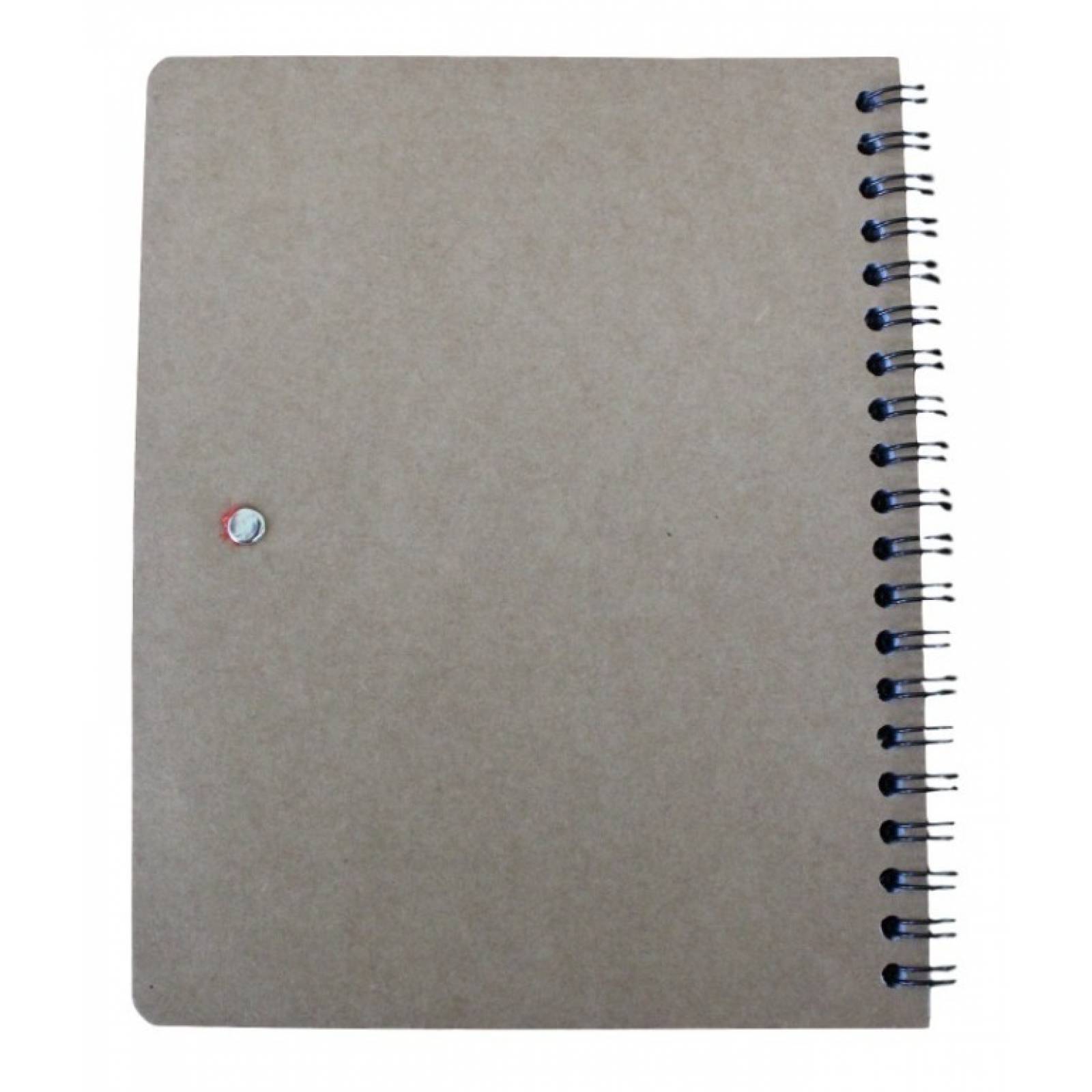  Libreta Cuaderno Ecologico 1 2 Carta Pasta Dura Con Bolígrafo 13 X 18cm 70 Hojas