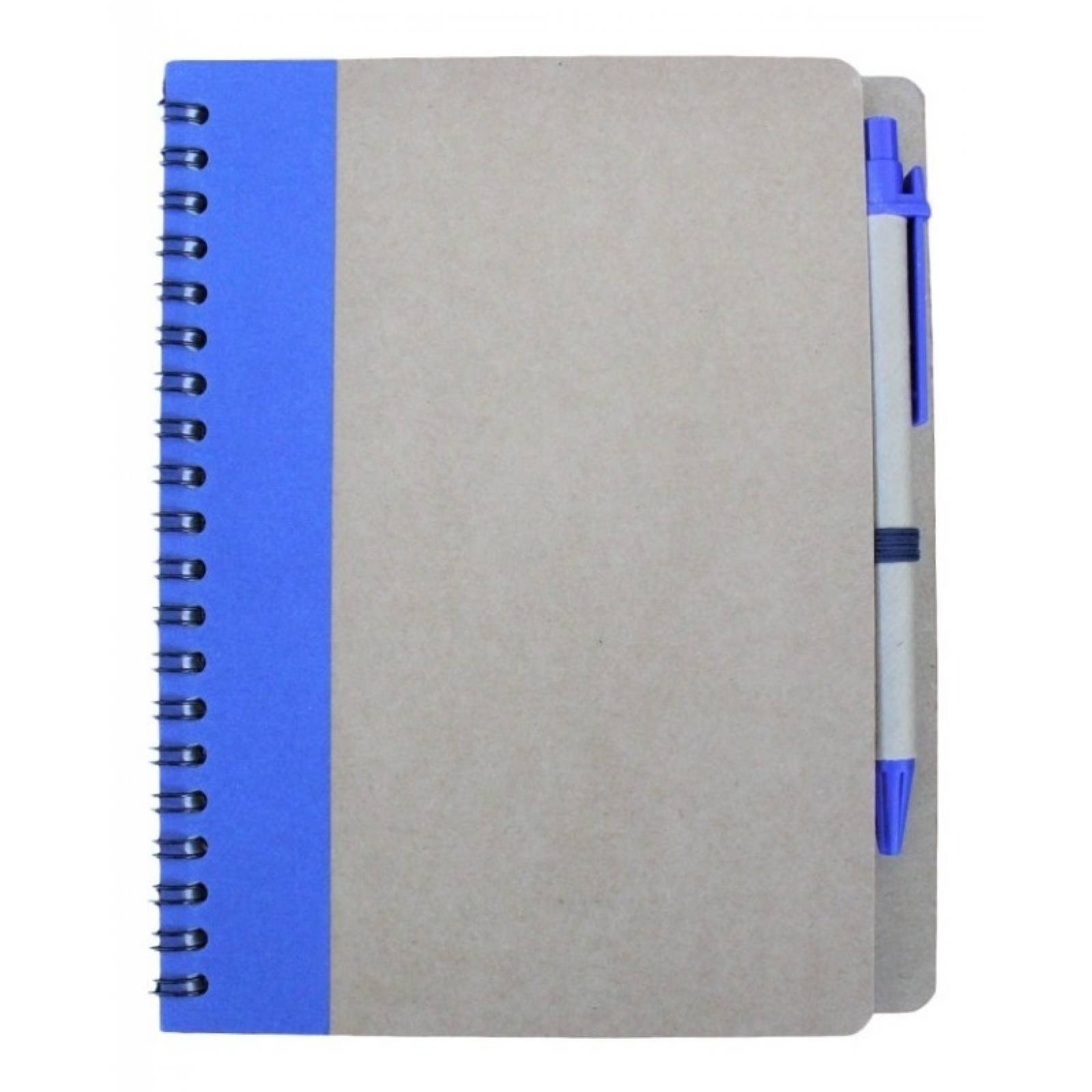  Libreta Cuaderno Ecologico 1 2 Carta Pasta Dura Con Bolígrafo 13 X 18cm 70 Hojas