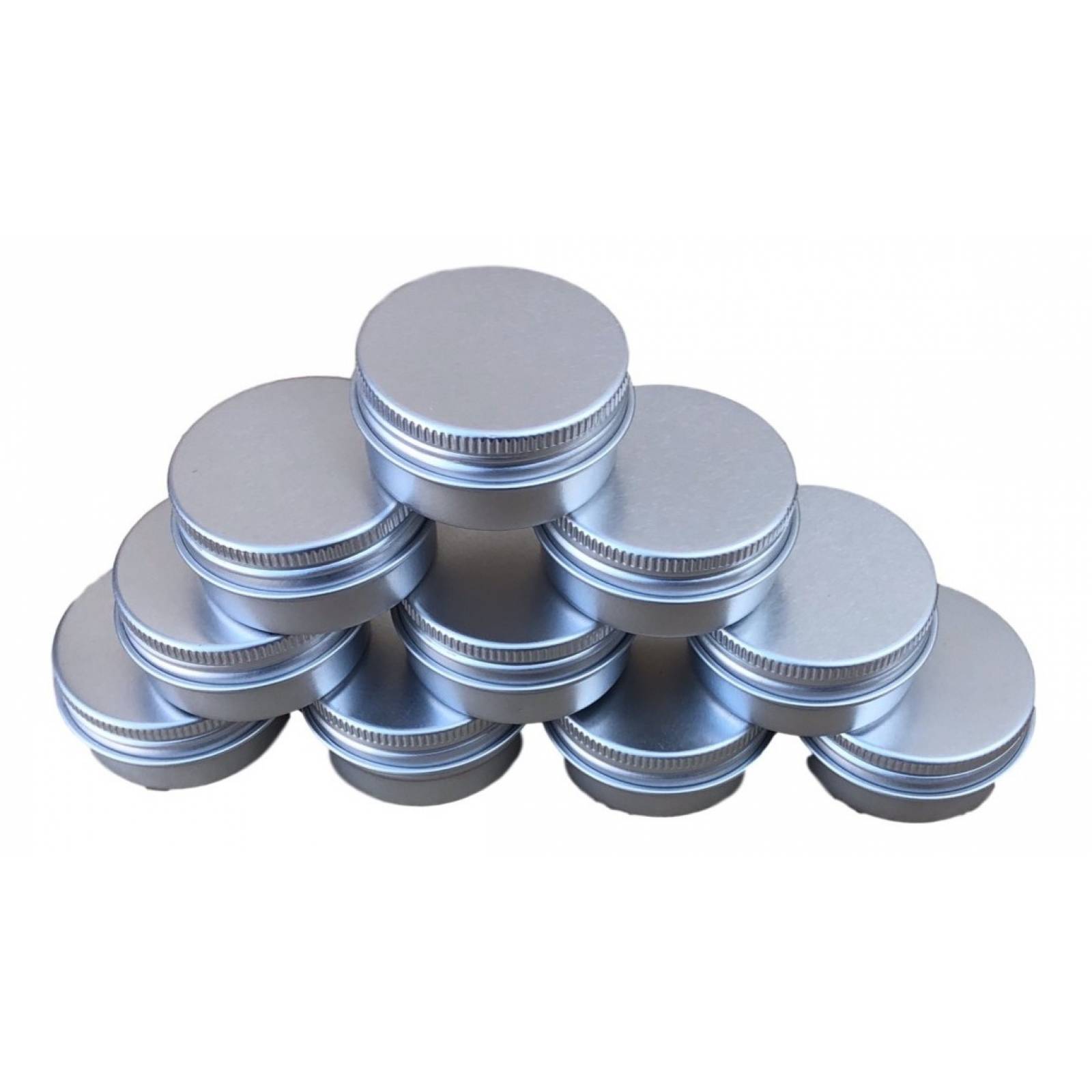 Lata Aluminio Crema Pomadera Envase 20g 07oz 30pzas C envio