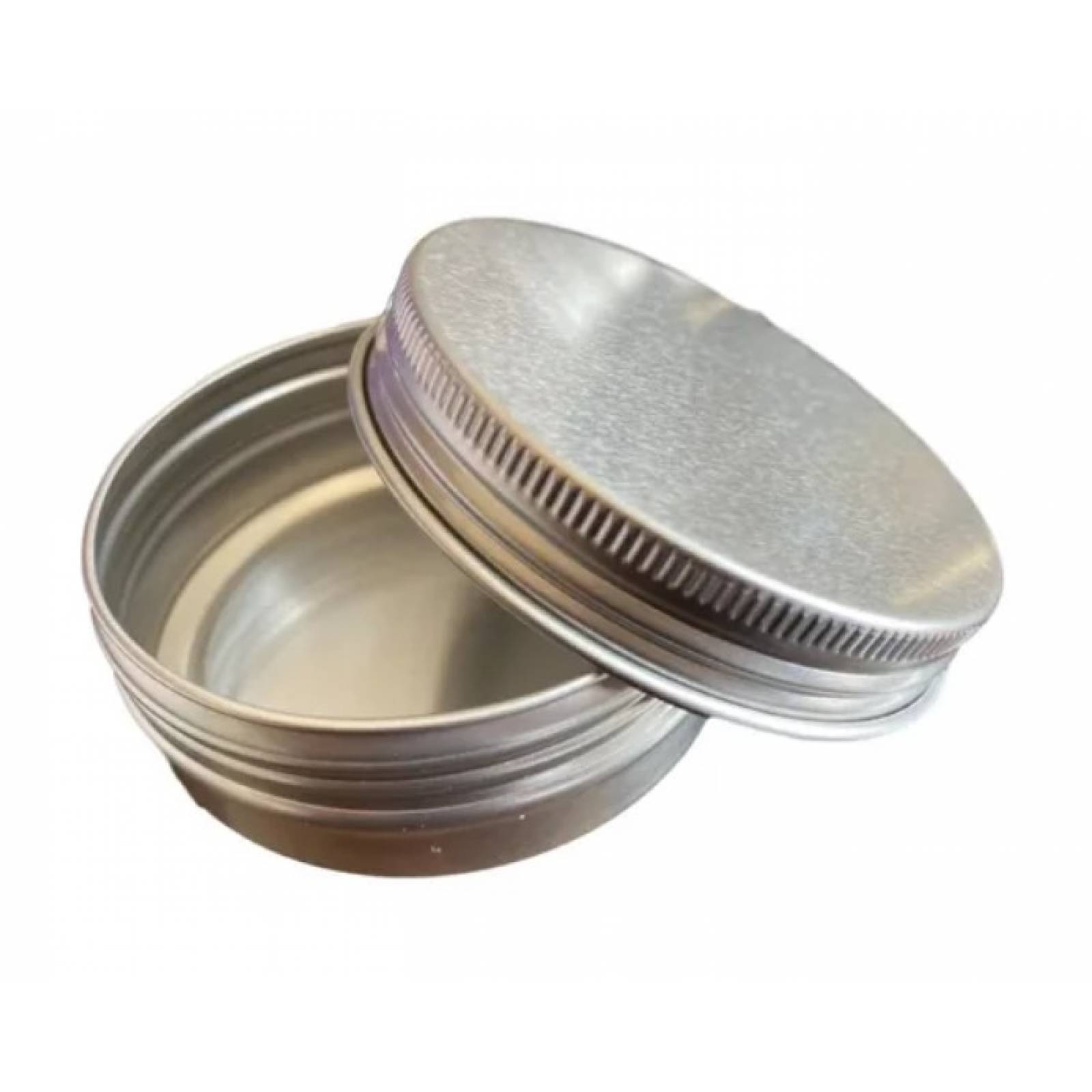 Lata Aluminio Crema Pomadera Envase 60g 2oz 50pzas Envio 