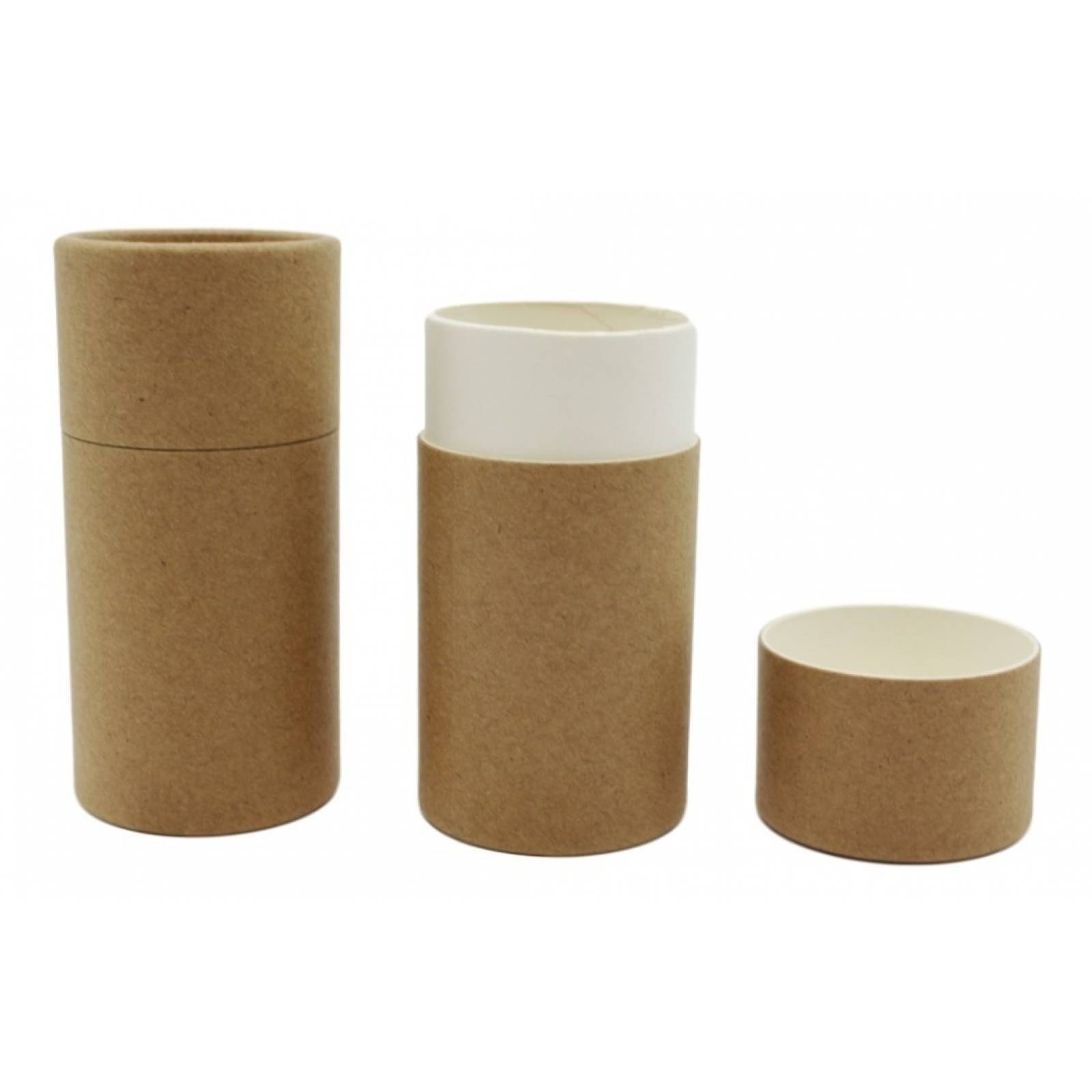 Tubo Envase Desodorante Ecológico Carton 100pzs Envio Gratis