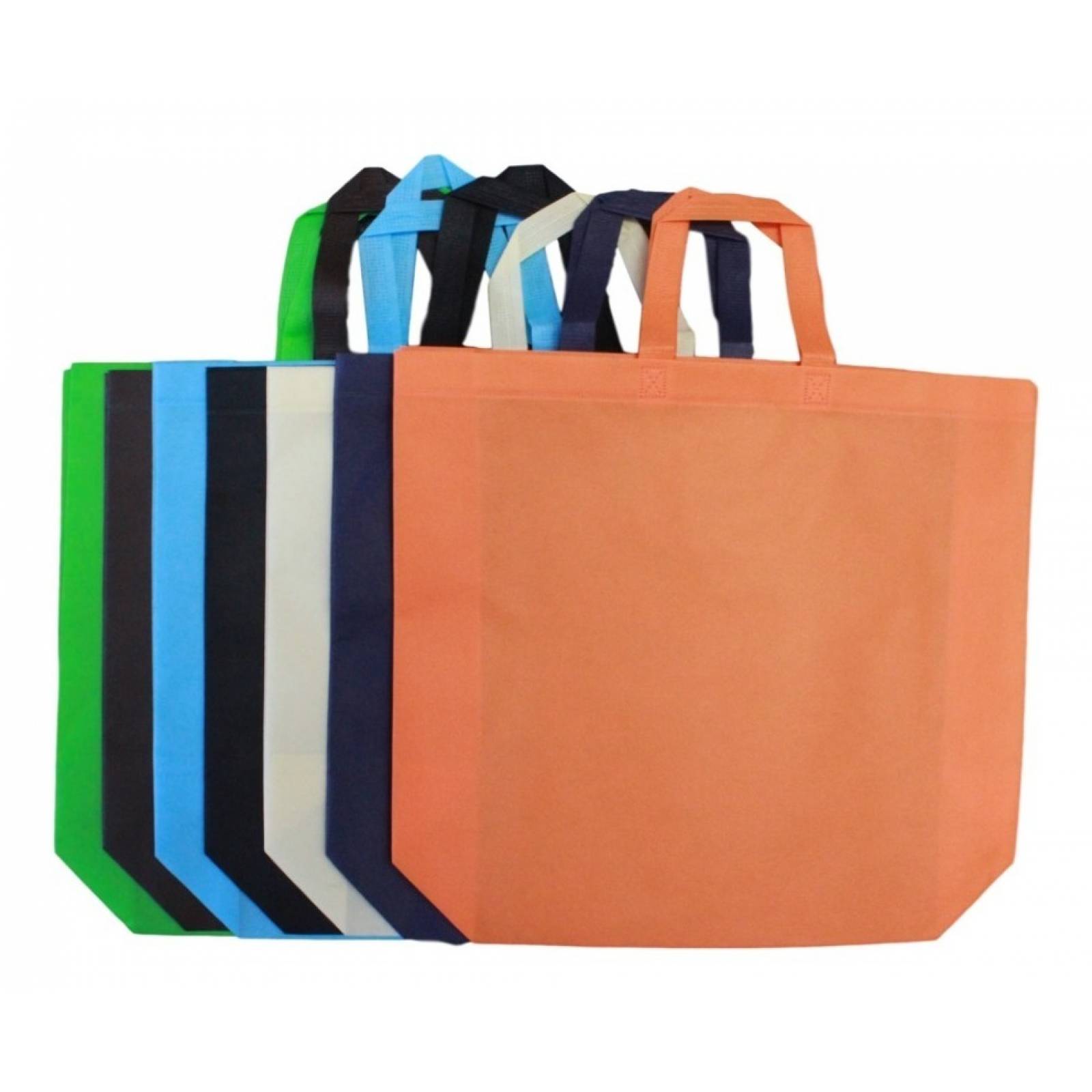 10 Bolsa Ecologica Reutilizable Eco Friendly 40x45x12cm  